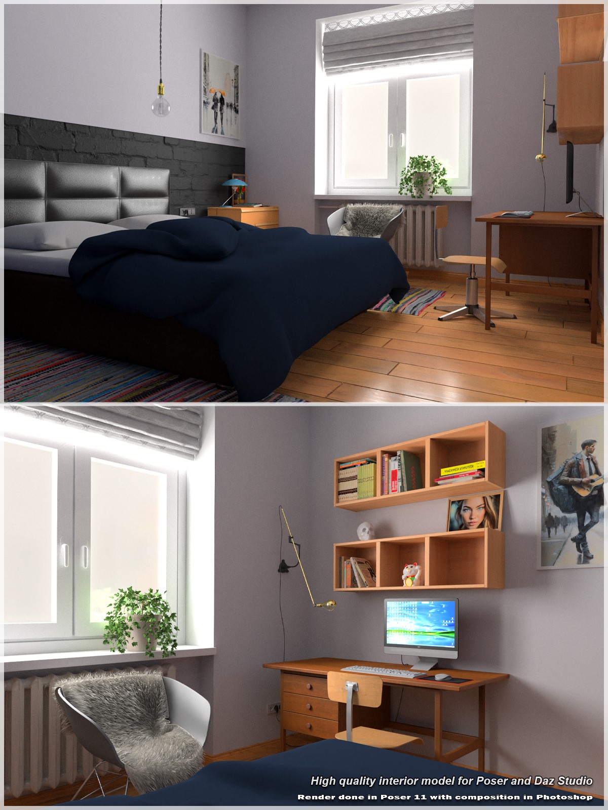 STZ Modern room 3 by N/A