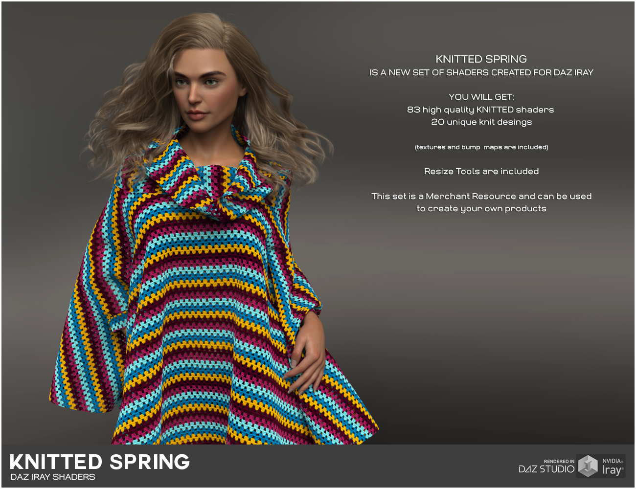 Daz Iray - Knitted Spring by N/A