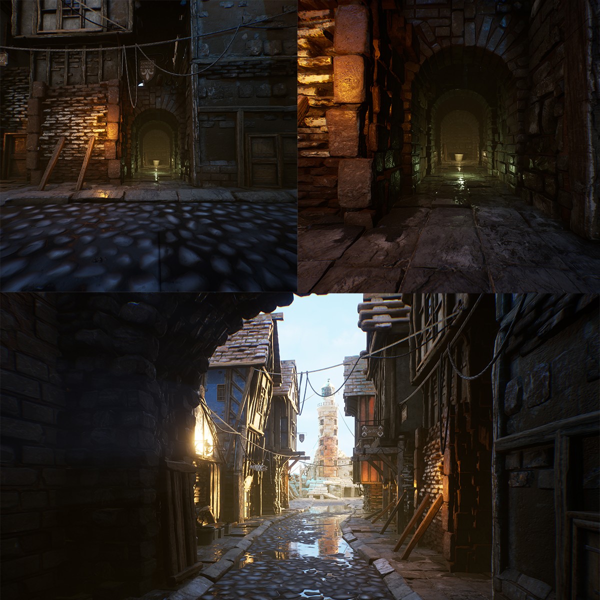Fantasy Pirate Town by N/A