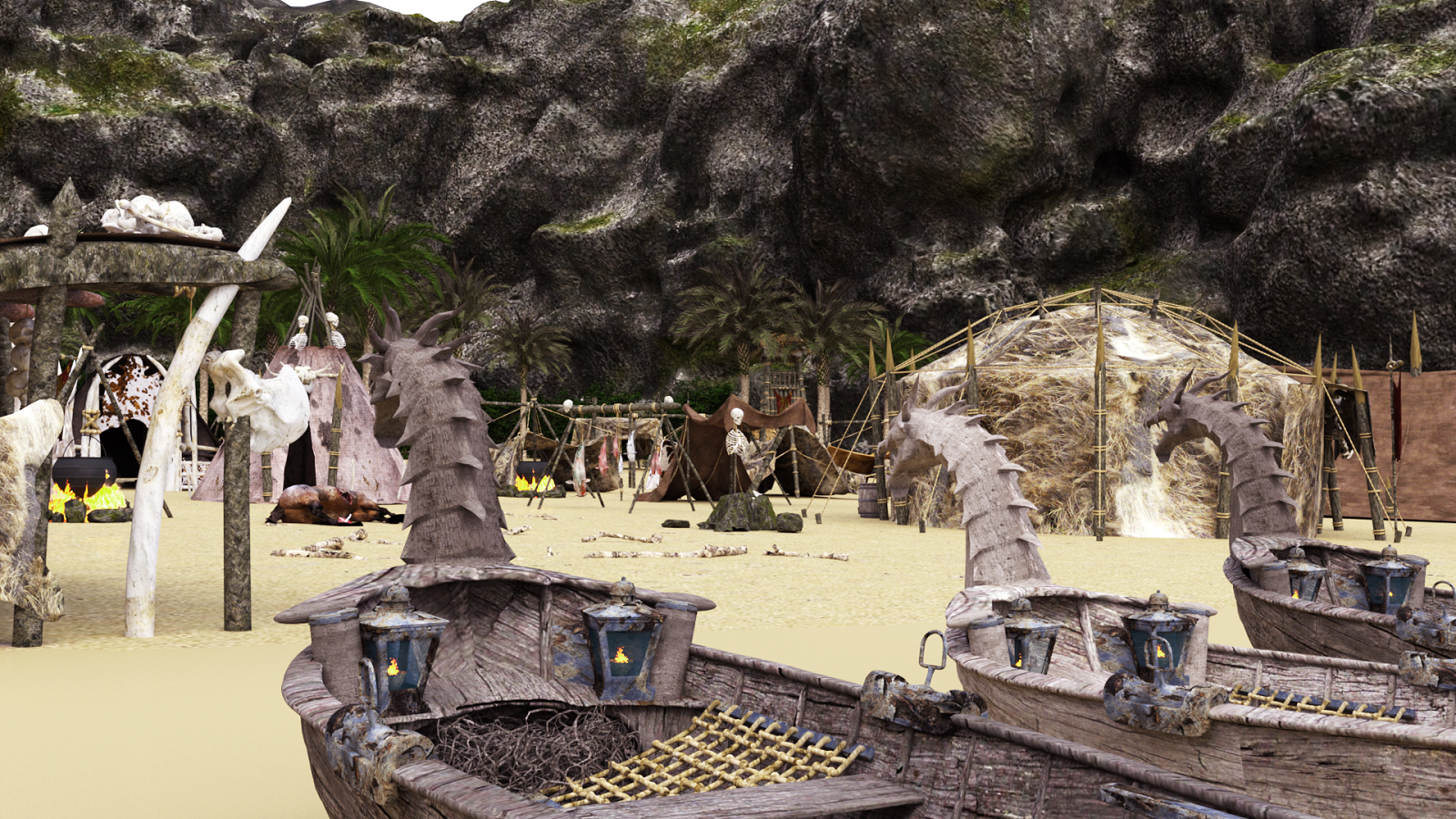 Coastal Orc Tribe for DAZ by N/A