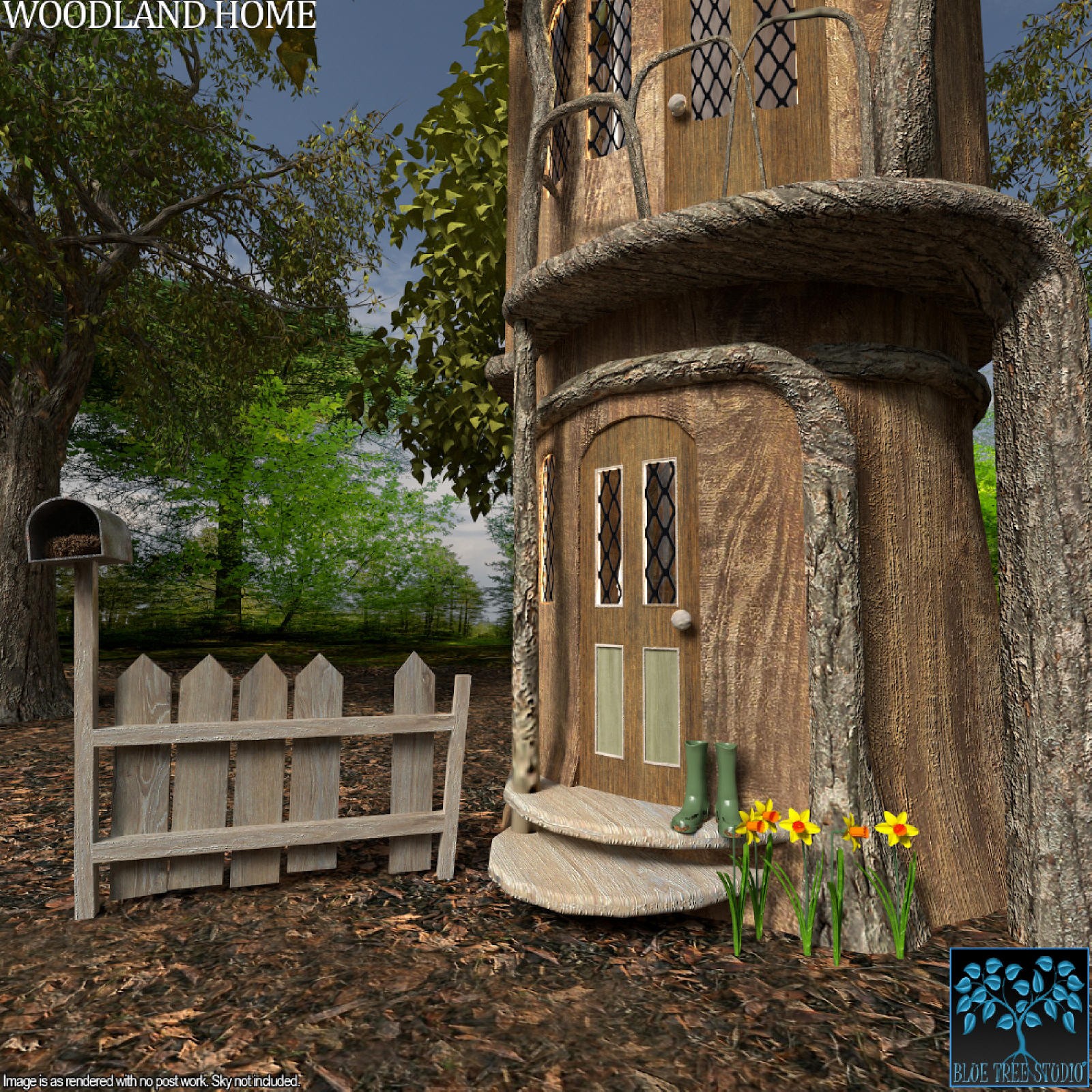 Woodland Home for Daz by N/A