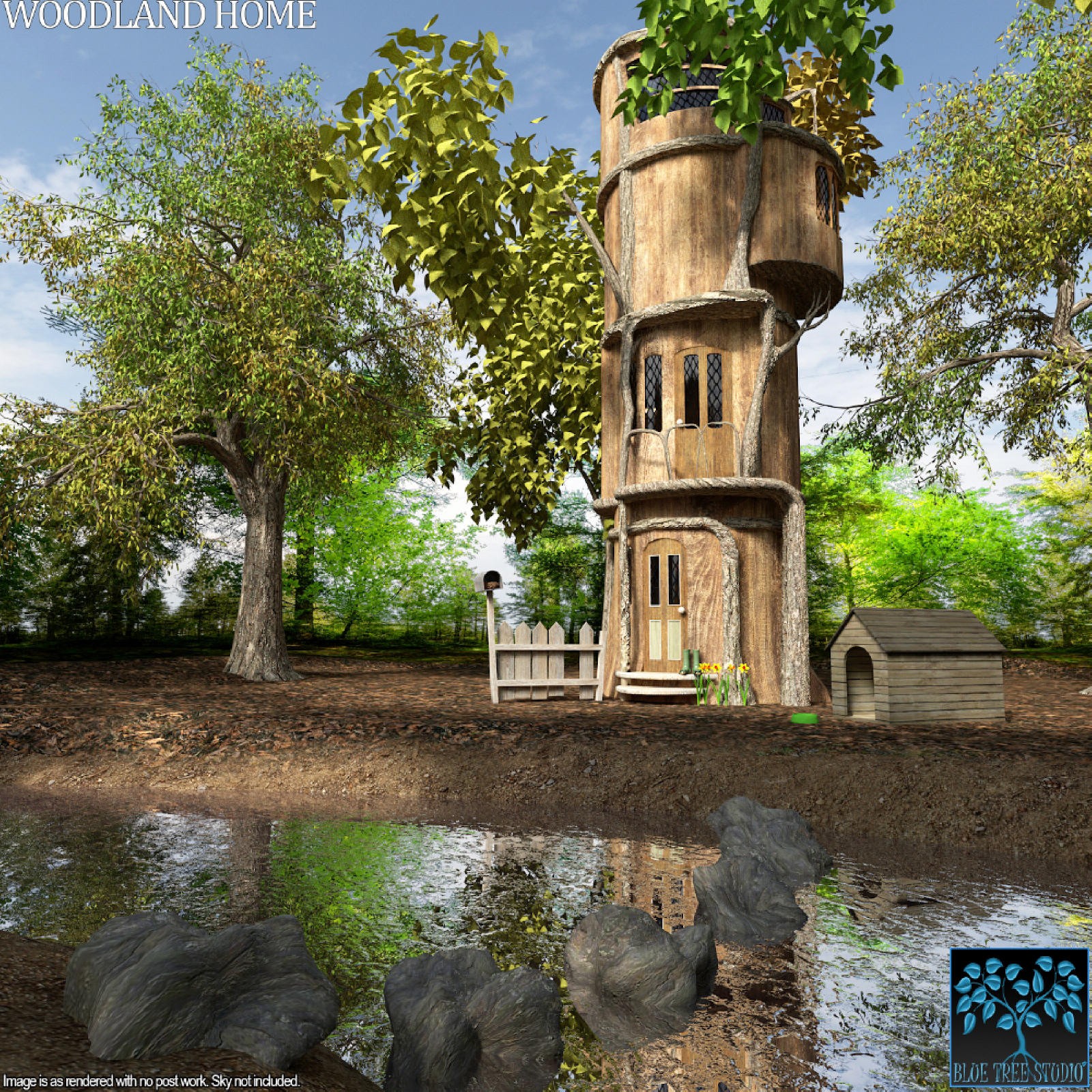 Woodland Home for Daz by N/A