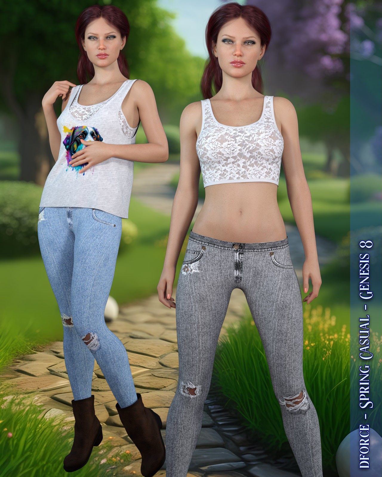 dforce - Spring Casual - Genesis 8 by N/A