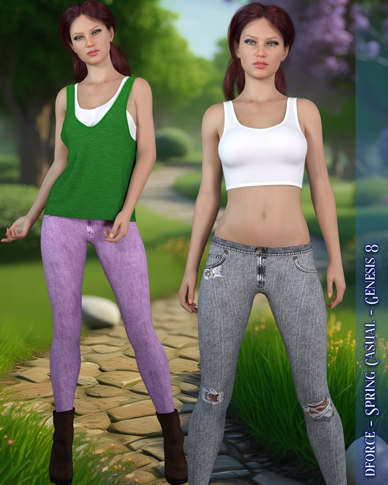 dforce - Spring Casual - Genesis 8 by N/A