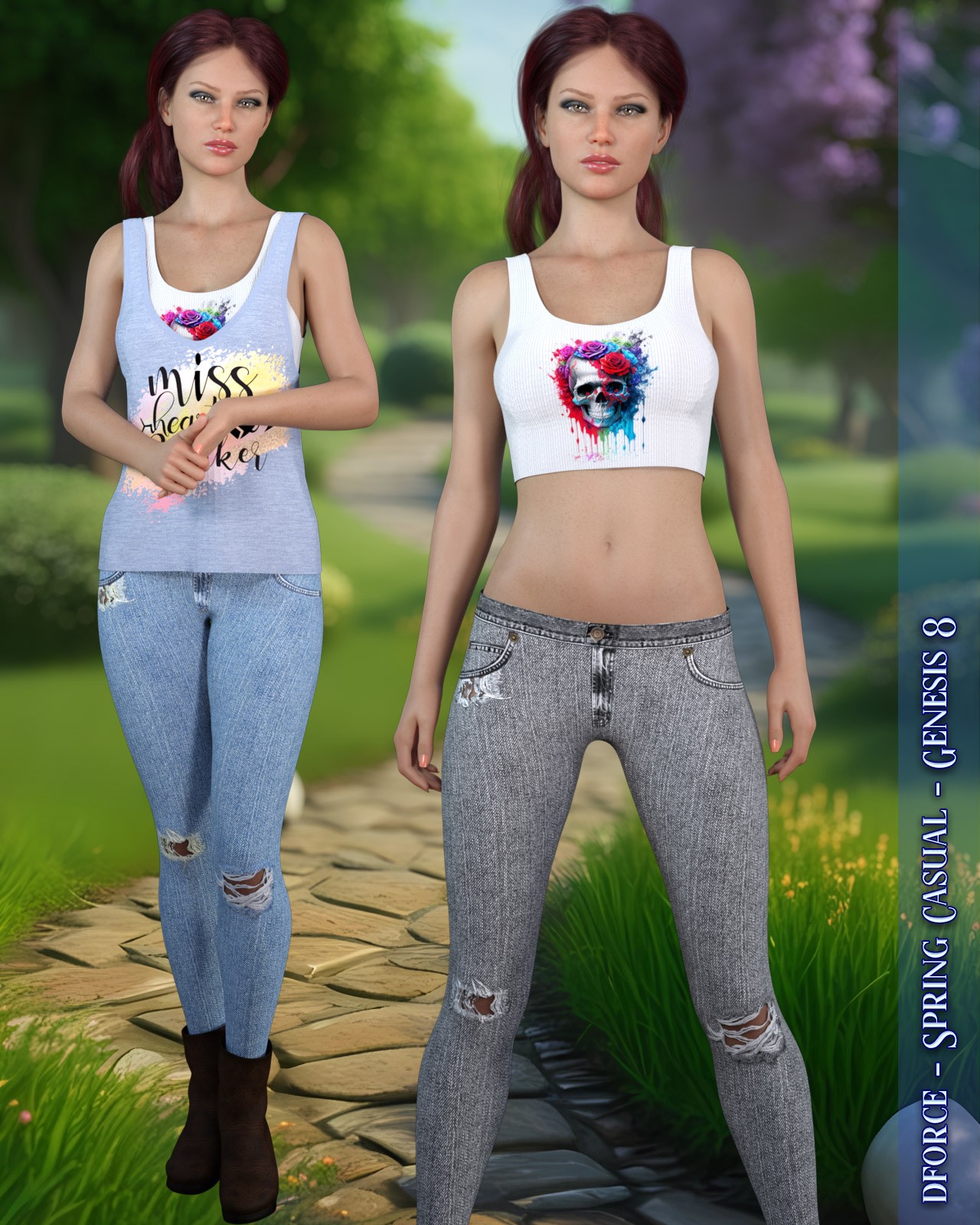 dforce - Spring Casual - Genesis 8 by N/A