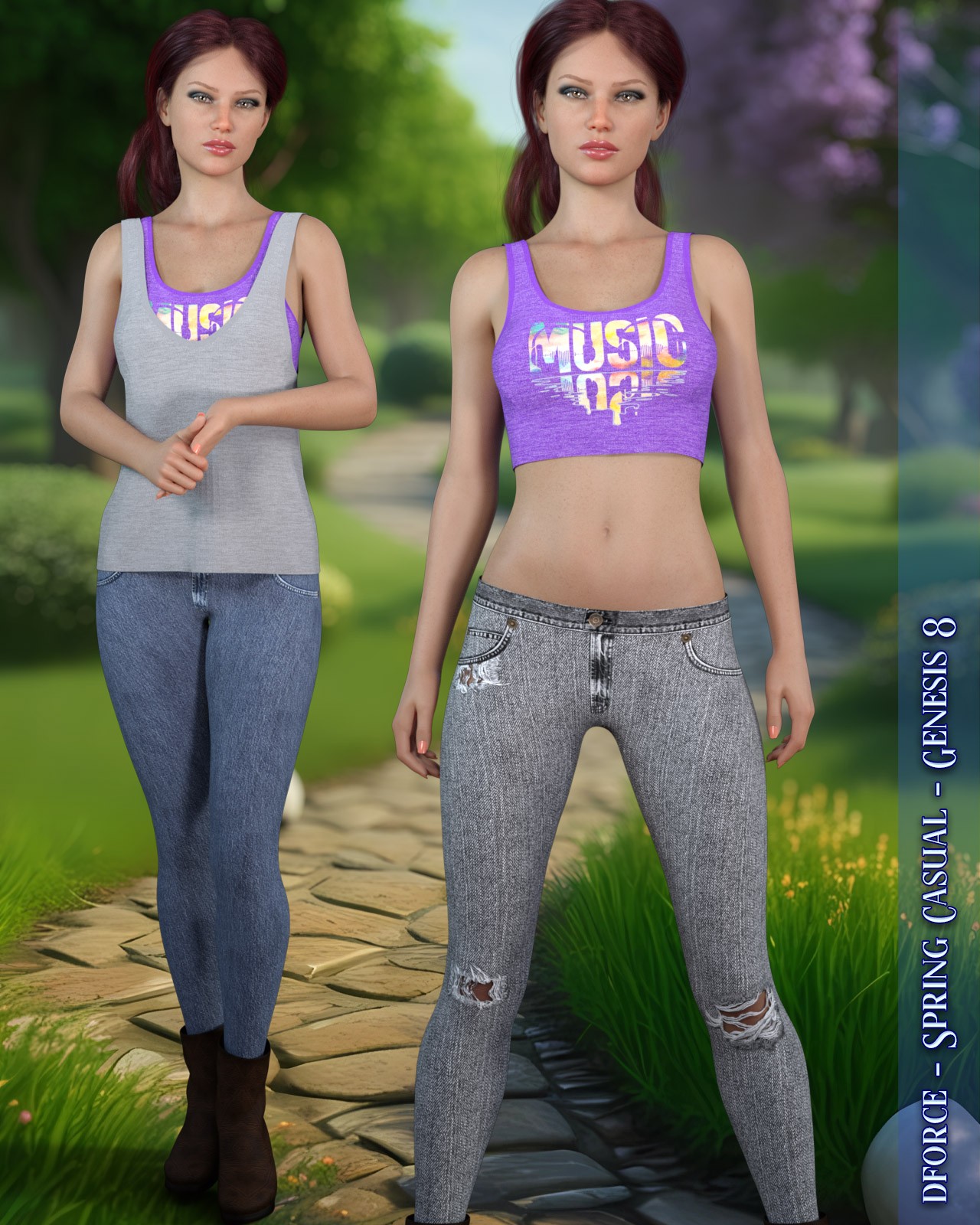 dforce - Spring Casual - Genesis 8 by N/A