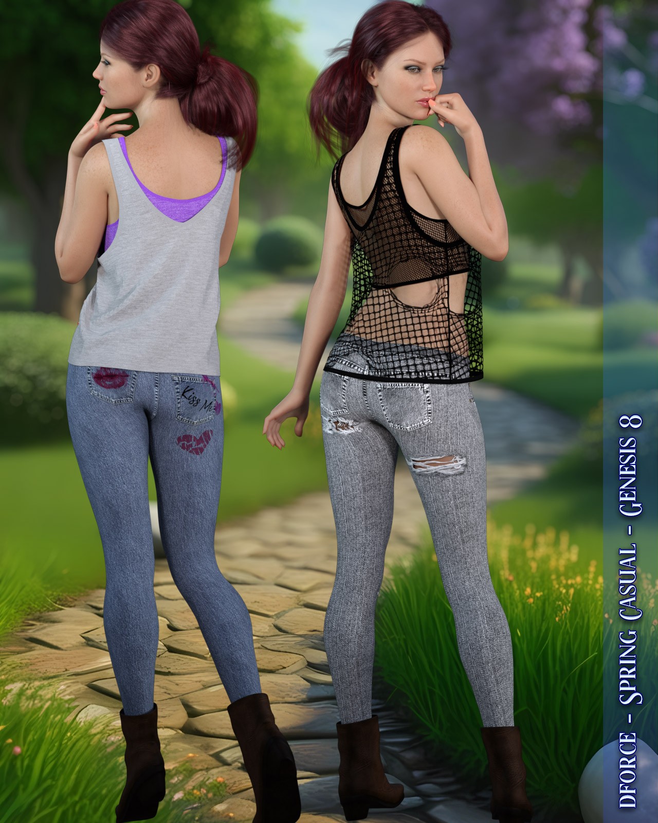 dforce - Spring Casual - Genesis 8 by N/A