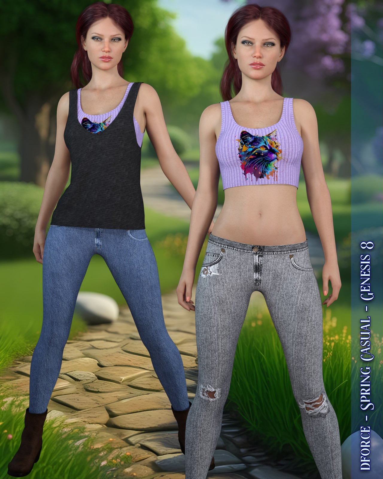 dforce - Spring Casual - Genesis 8 by N/A