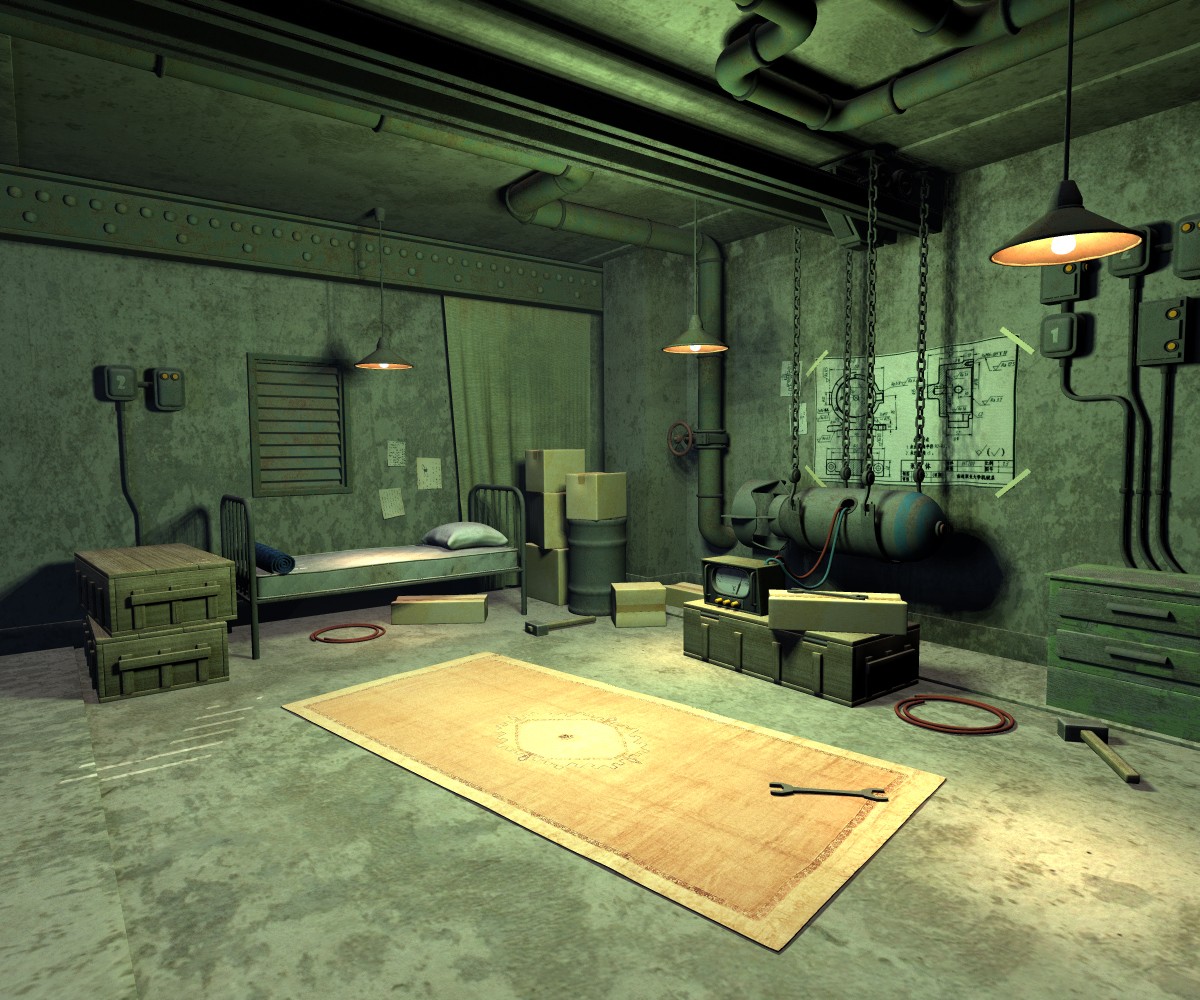 Bomb place set for Daz Studio by N/A