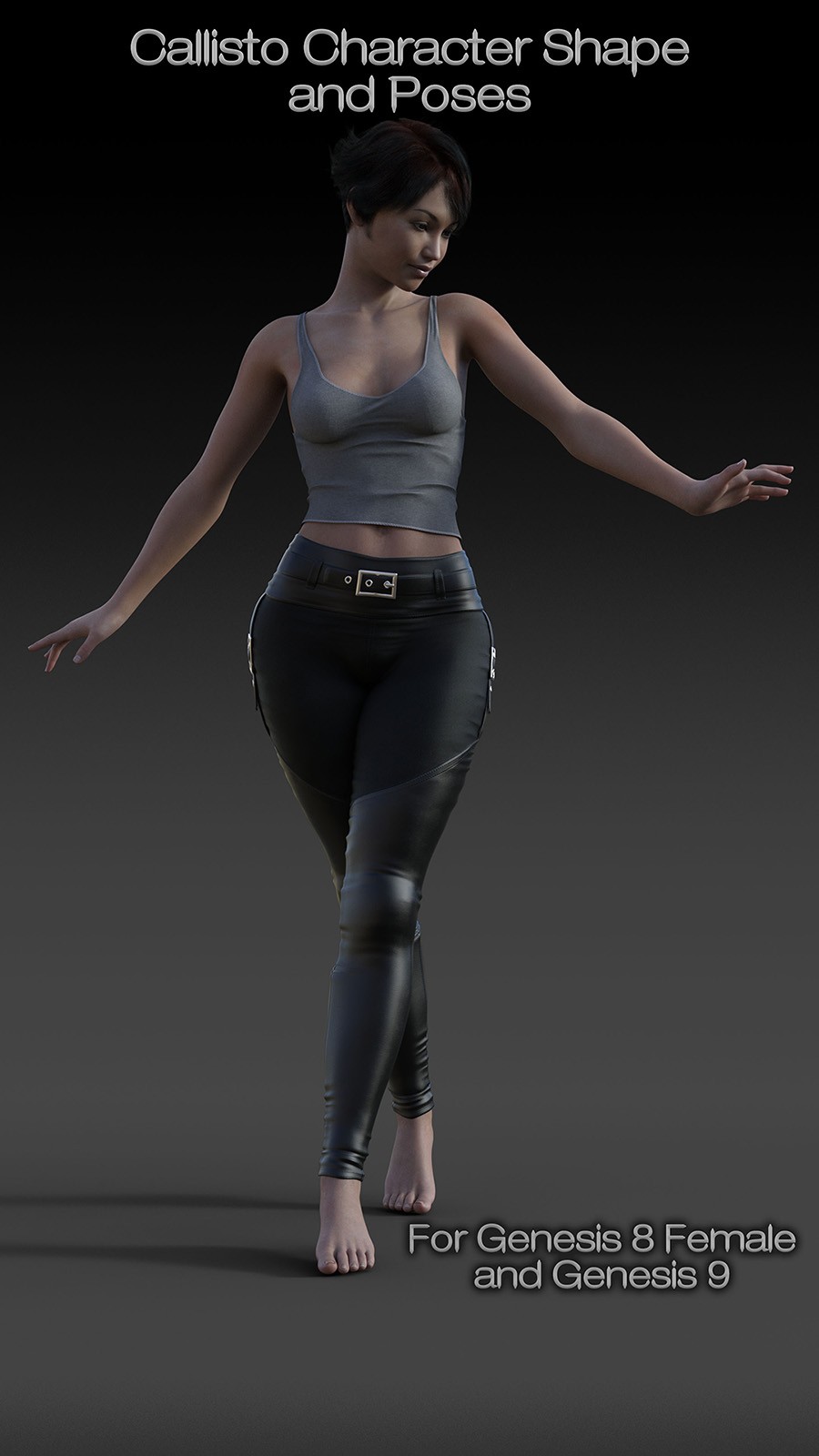HF3D Callisto Shape and Poses for G8F and G9 by N/A