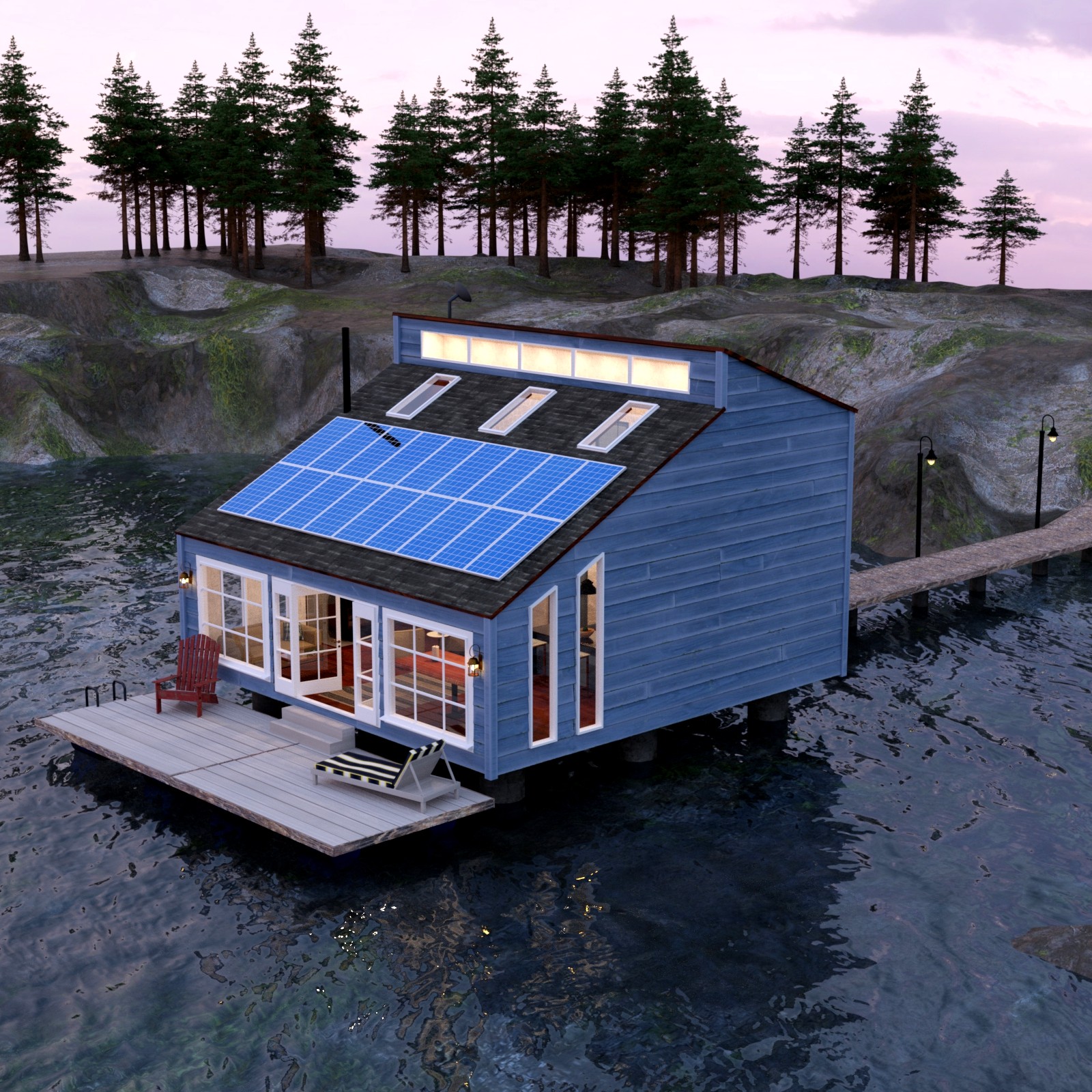 Bayview Cottage for DAZ Studio by N/A