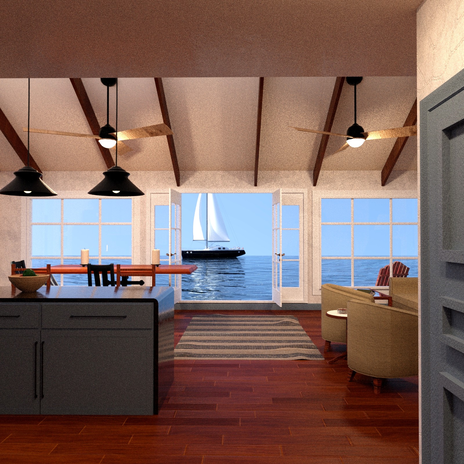 Bayview Cottage for DAZ Studio by N/A
