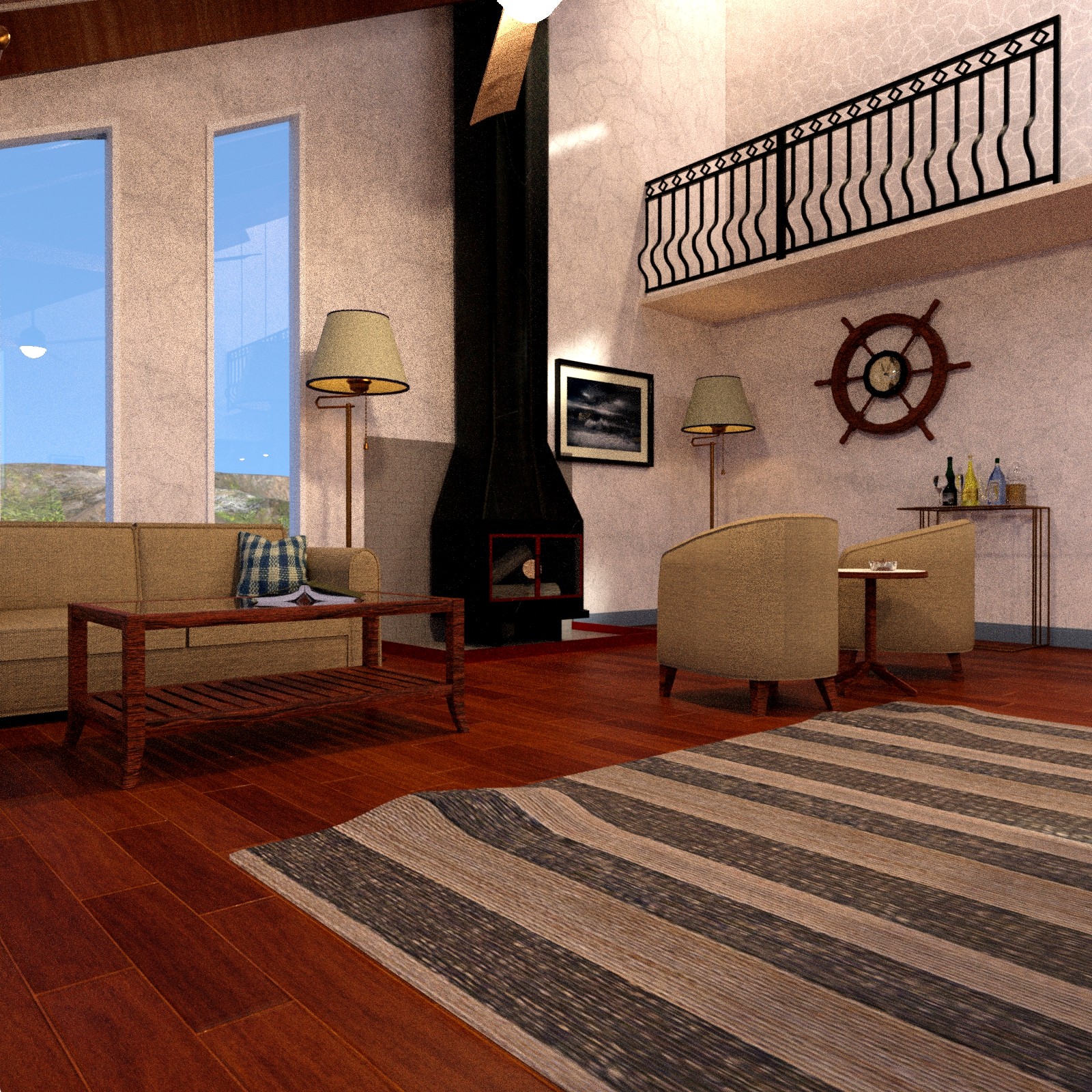 Bayview Cottage for DAZ Studio by N/A