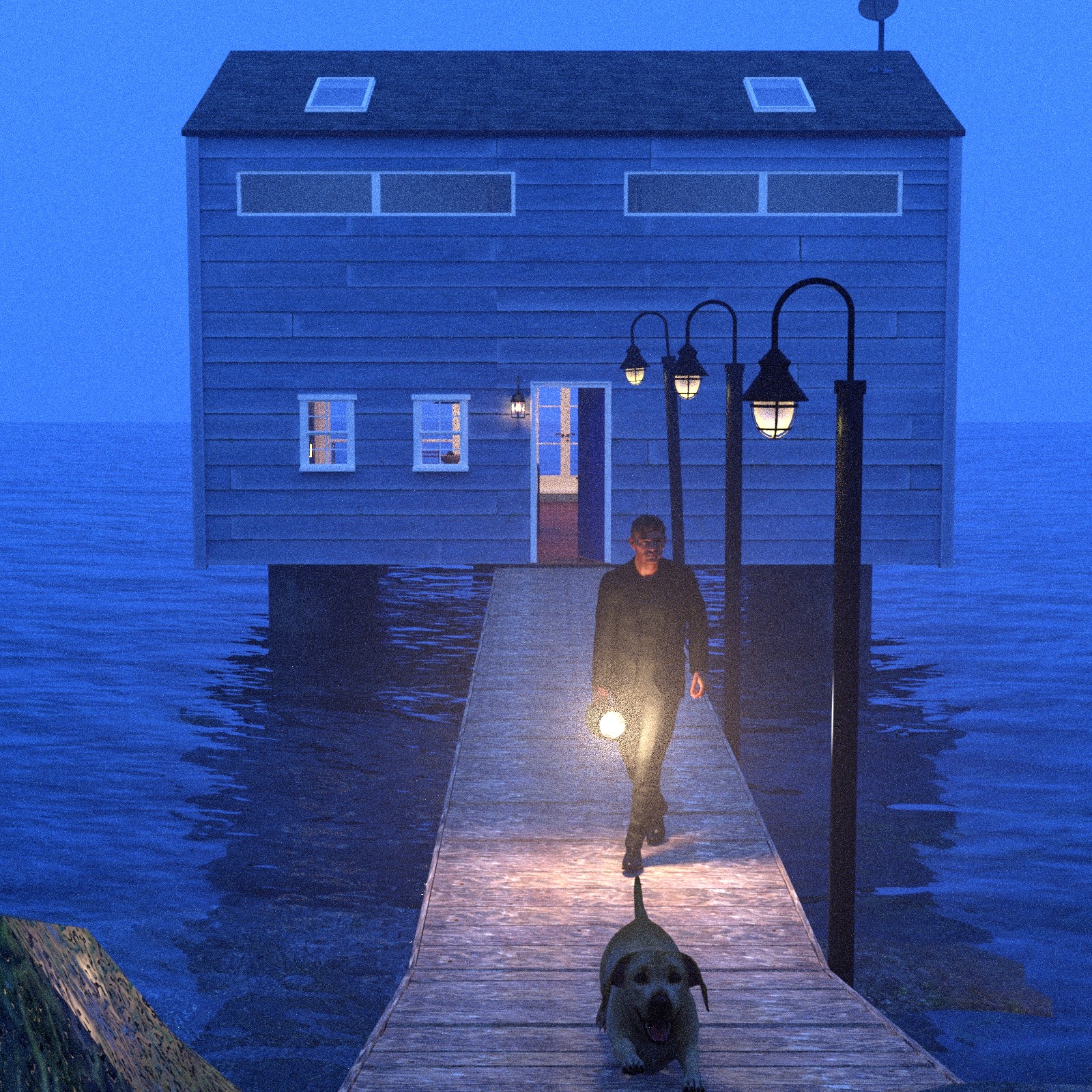 Bayview Cottage for DAZ Studio by N/A