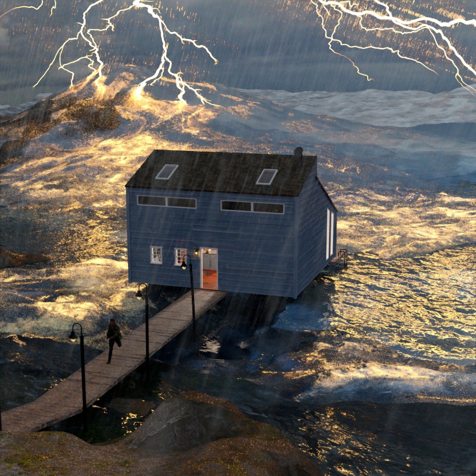 Bayview Cottage for DAZ Studio by N/A