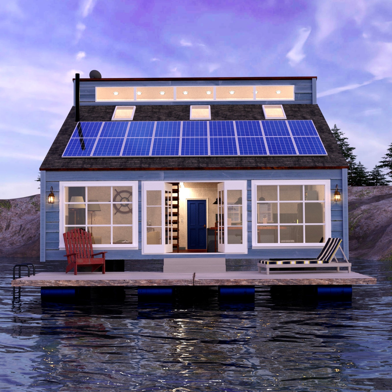 Bayview Cottage for DAZ Studio by N/A