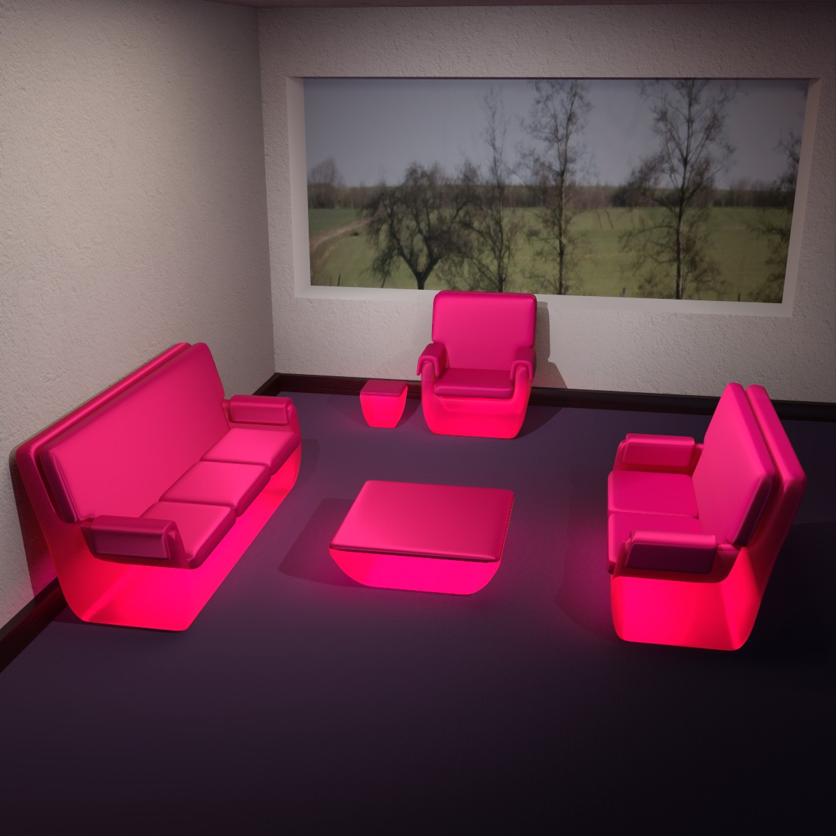 Emiss Lounge Suite for Daz Studio by N/A