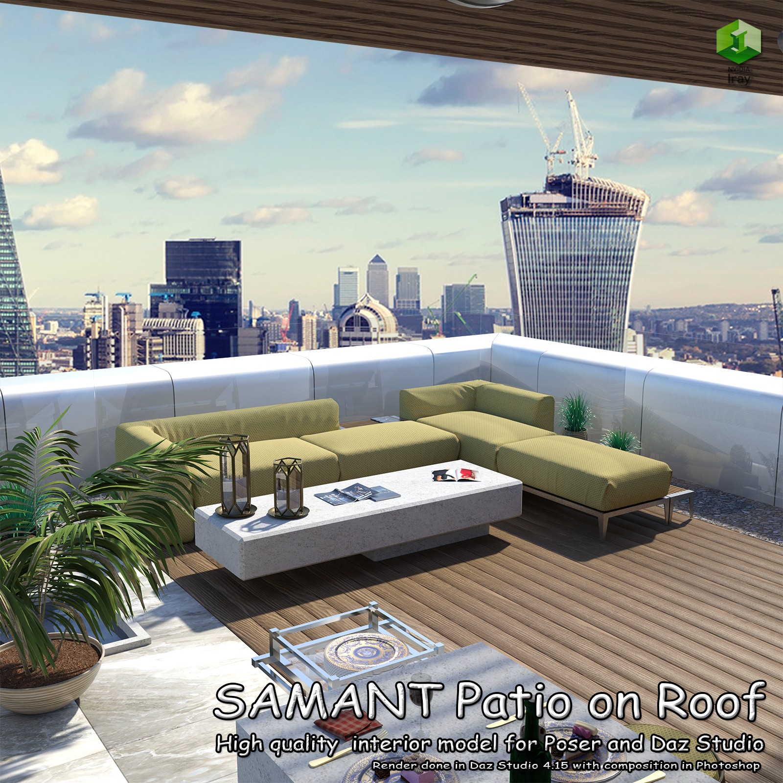SAMANT Patio on Roof by N/A