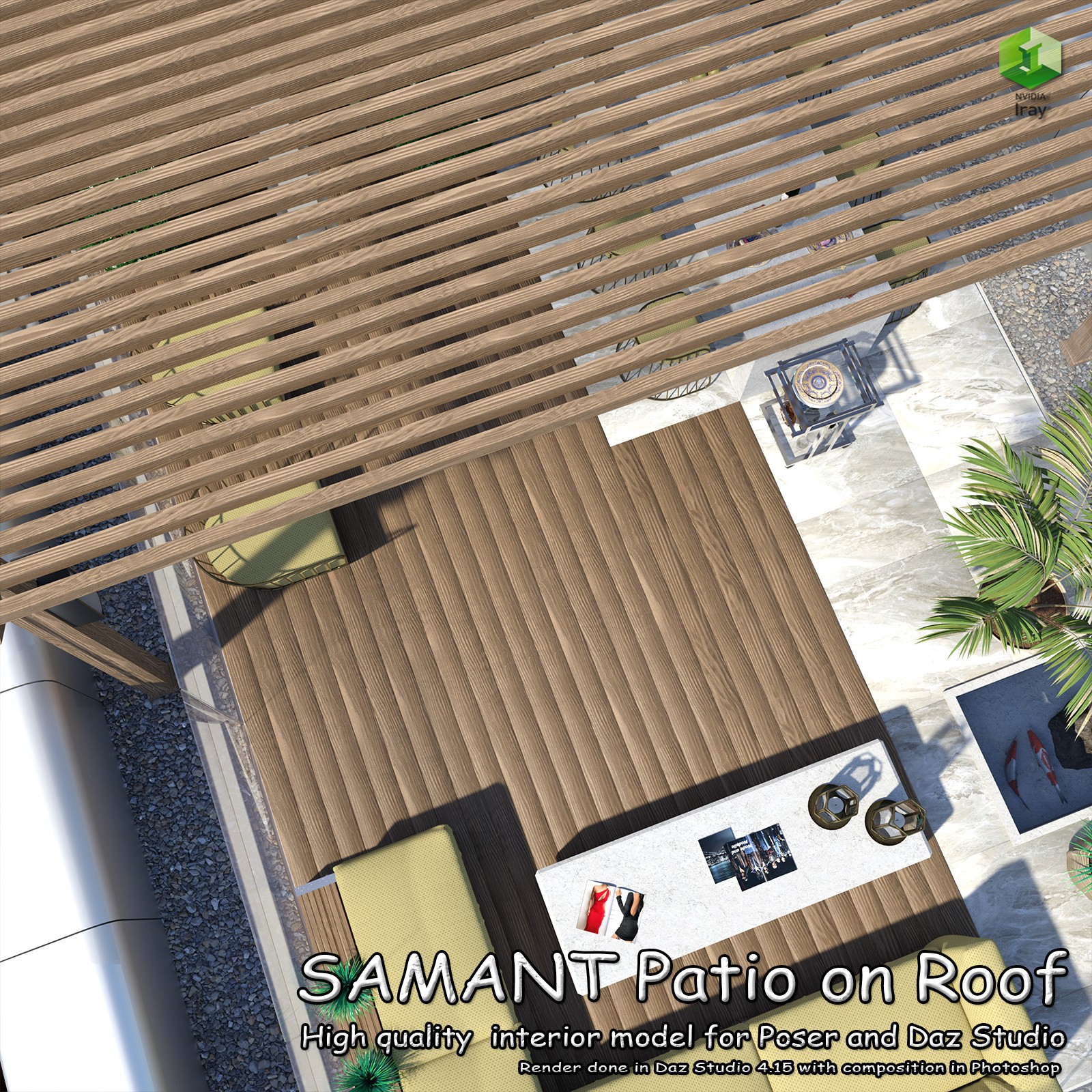 SAMANT Patio on Roof by N/A