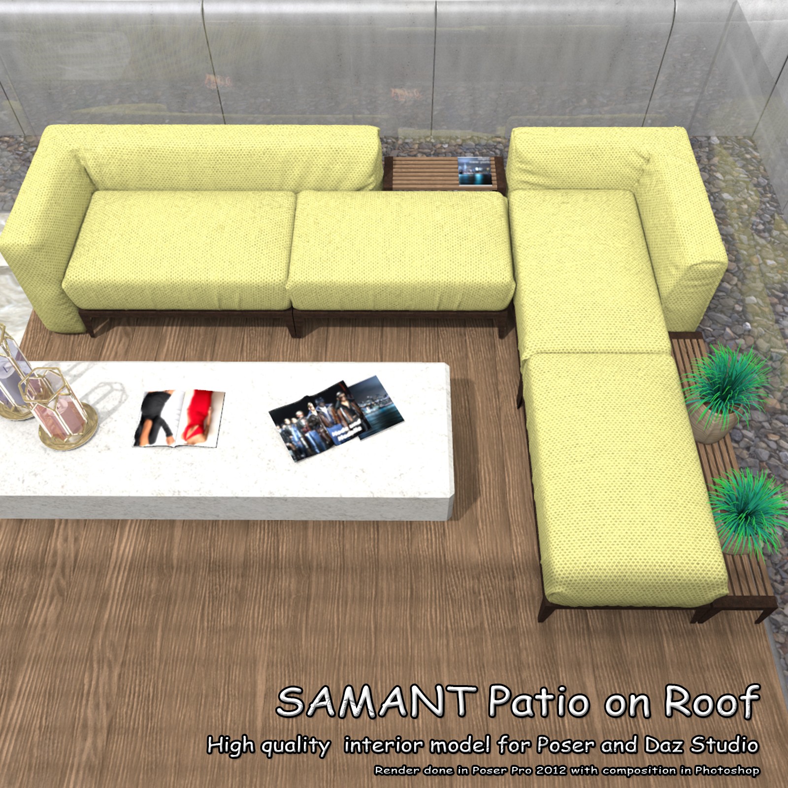 SAMANT Patio on Roof by N/A