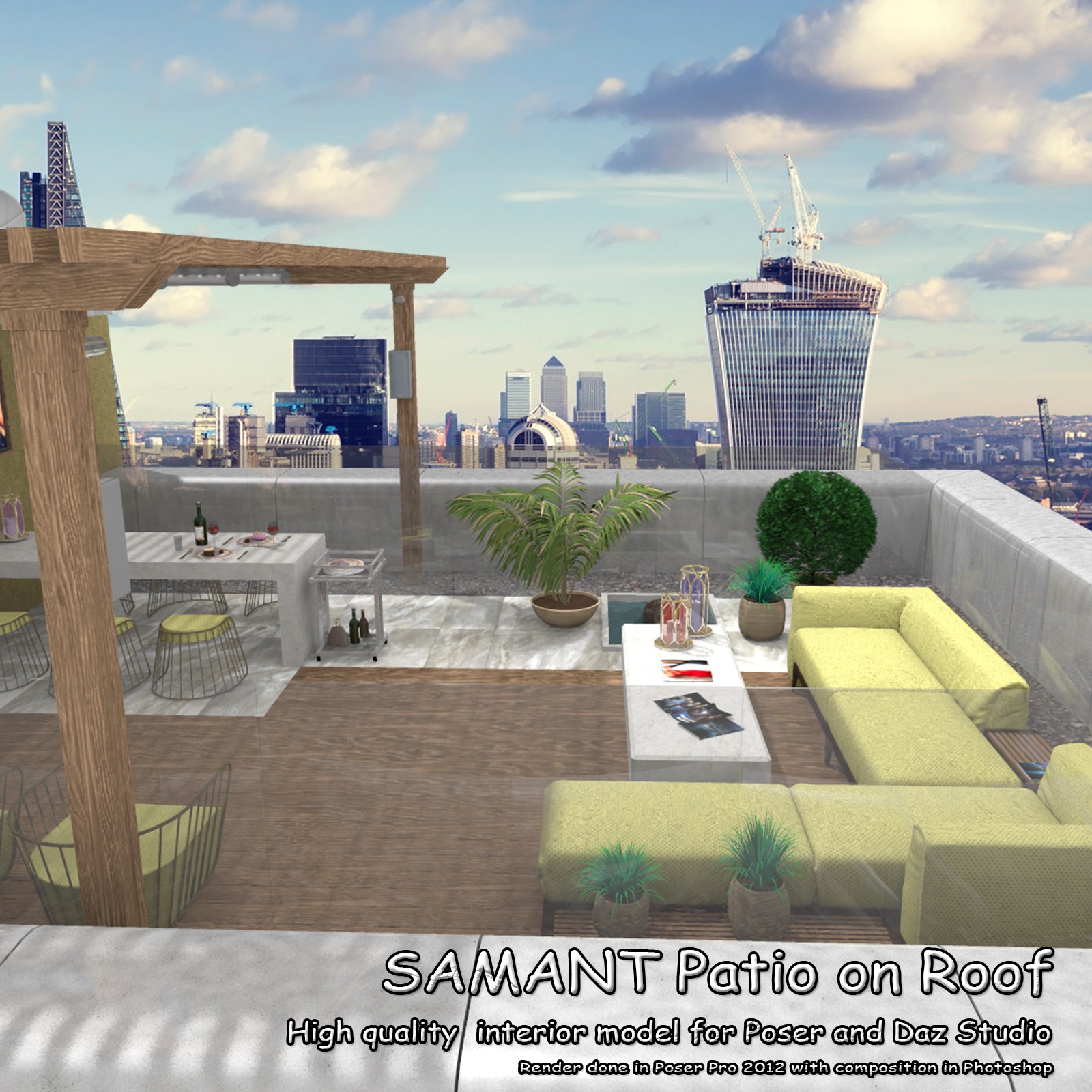 SAMANT Patio on Roof by N/A