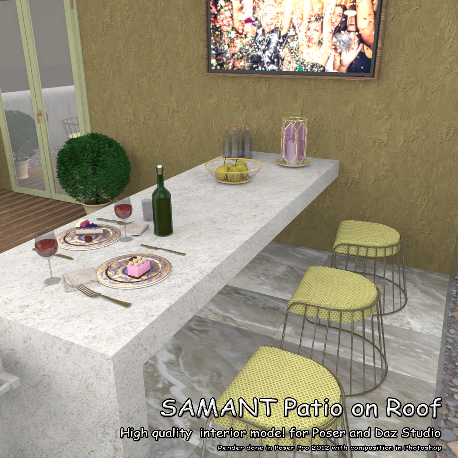 SAMANT Patio on Roof by N/A