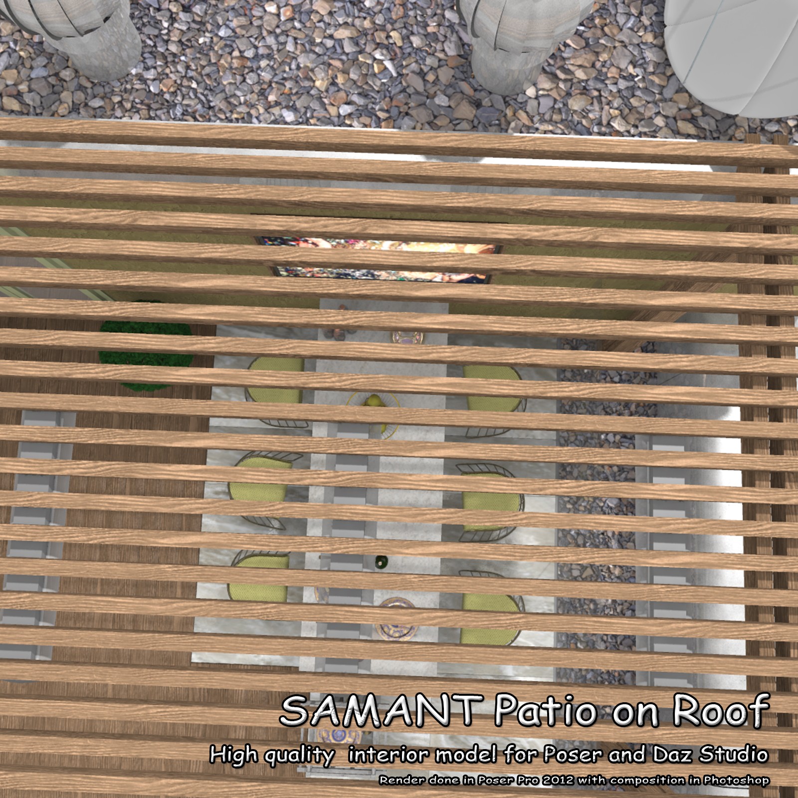 SAMANT Patio on Roof by N/A