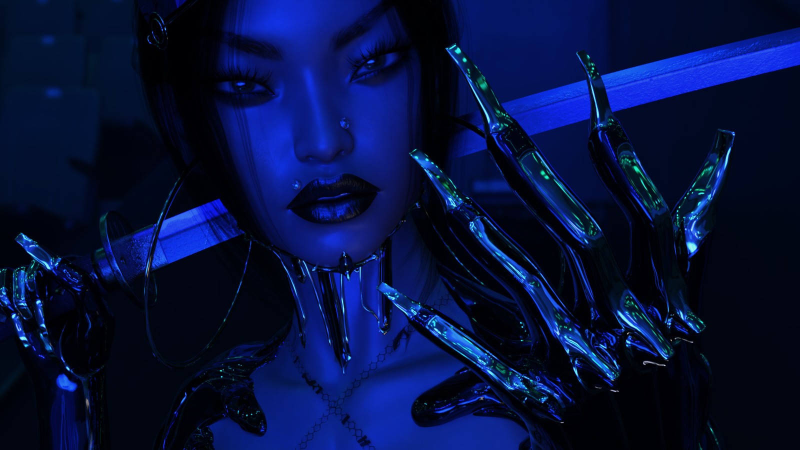Cyber Limbs for Genesis 8/8.1 Female by N/A