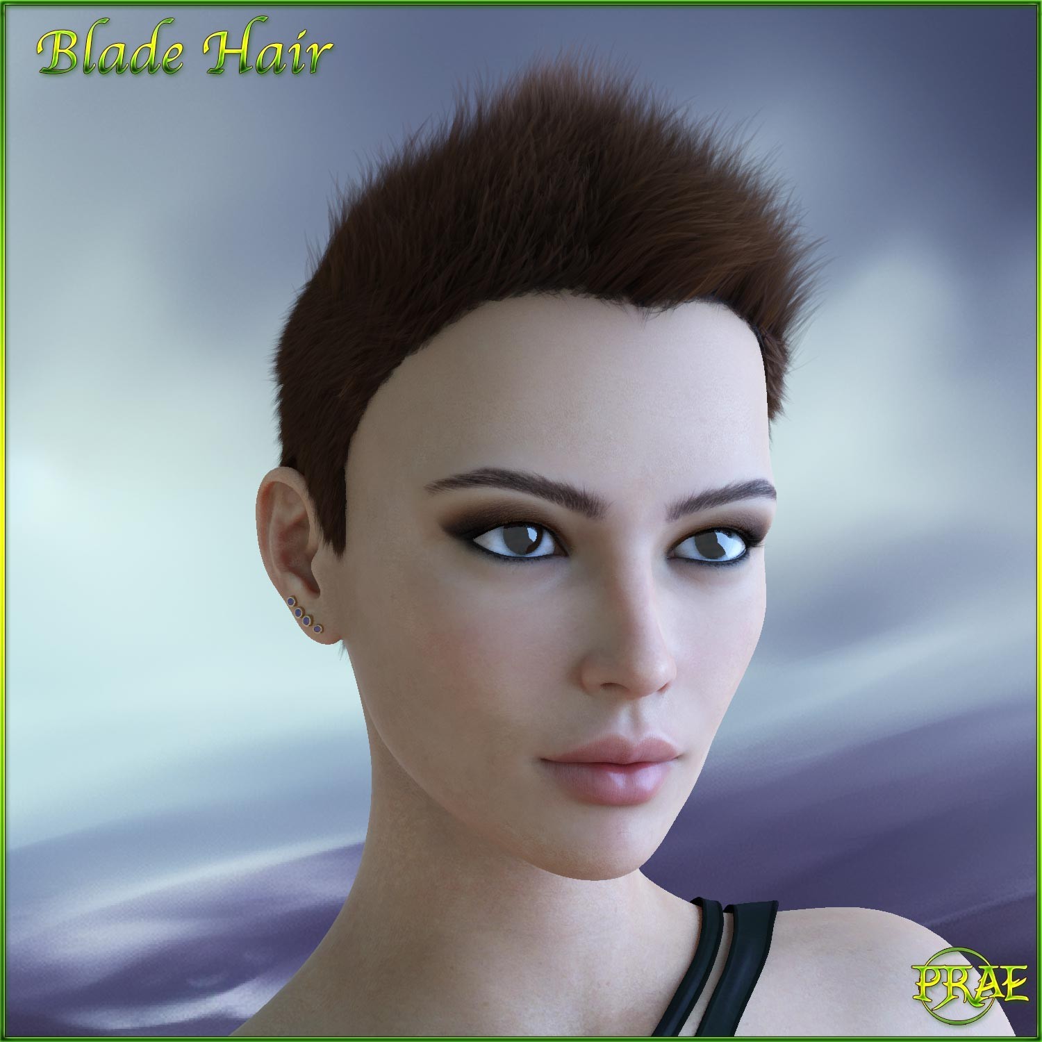 Prae-Blade Hair For G8/G9 Daz by N/A