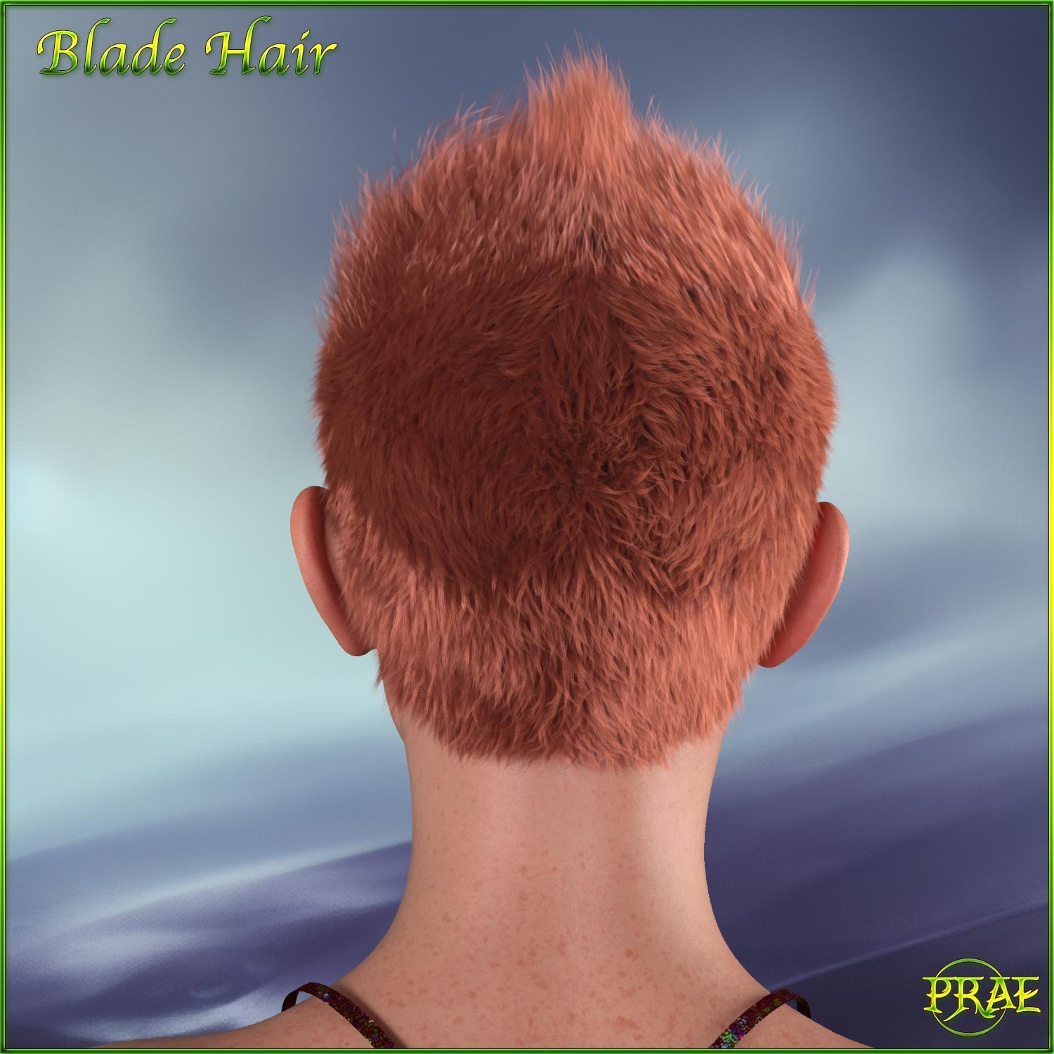 Prae-Blade Hair For G8/G9 Daz by N/A