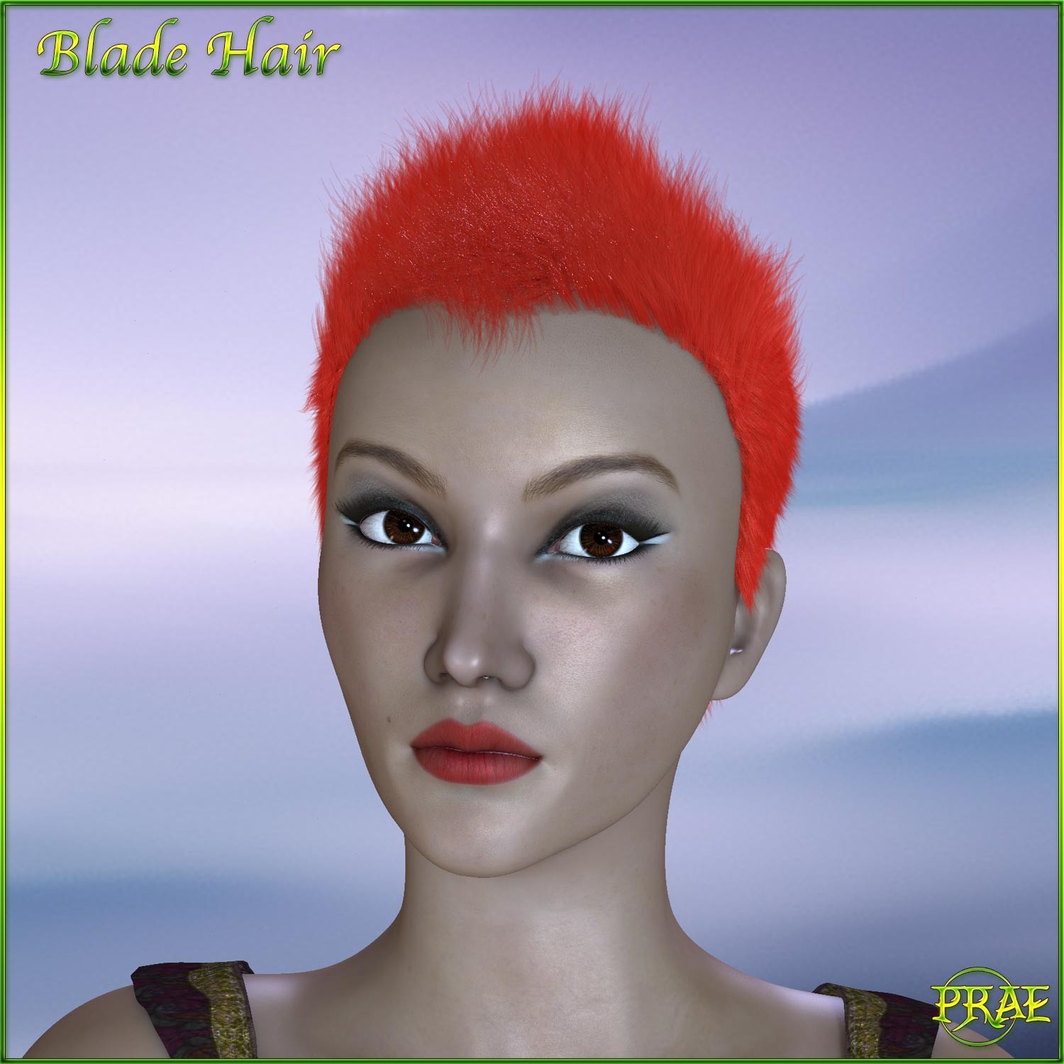 Prae-Blade Hair For La Femme Poser by N/A