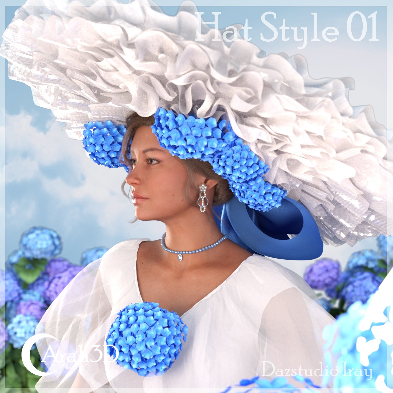 Arah3D May Hats for G8F and G9 by N/A