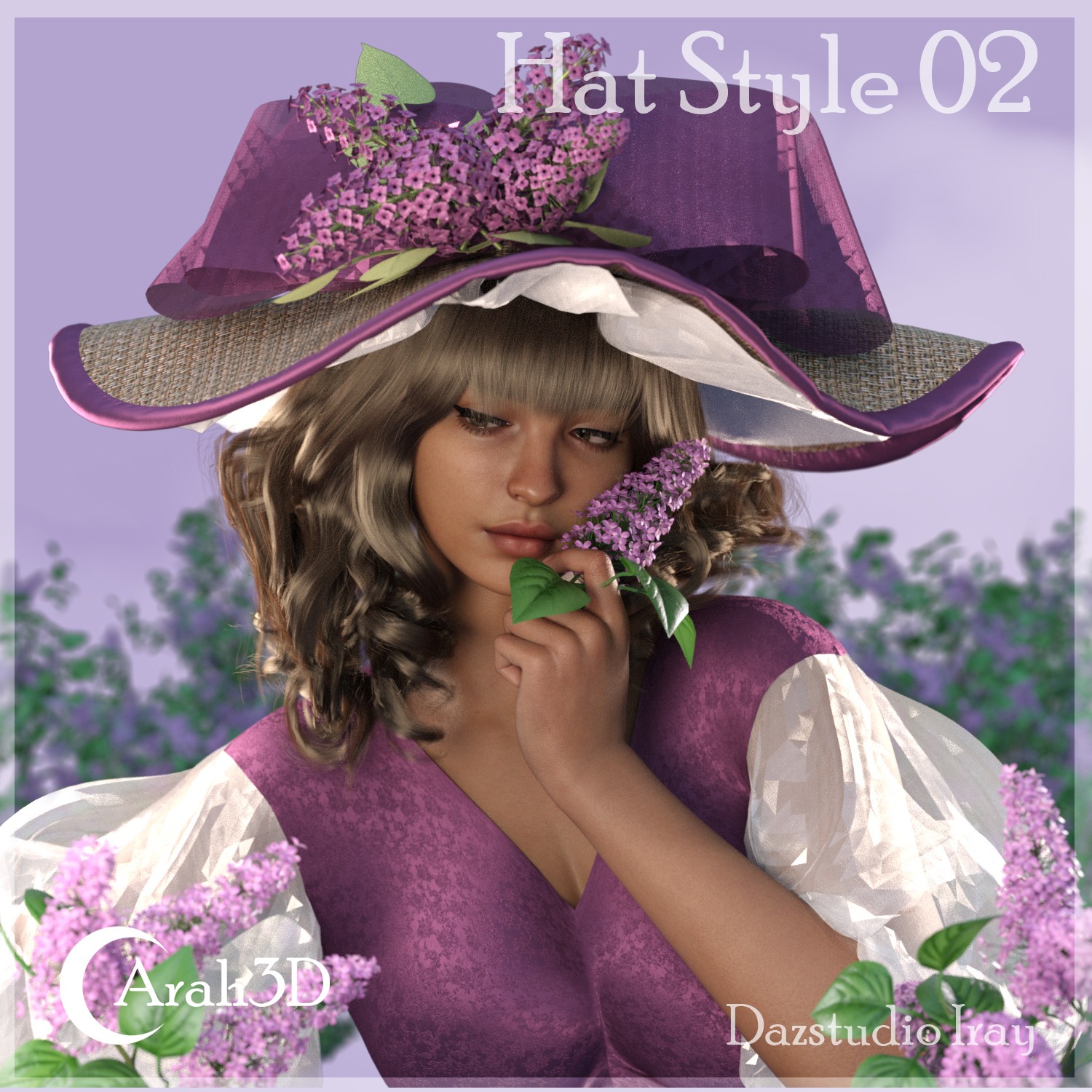 Arah3D May Hats for G8F and G9 by N/A