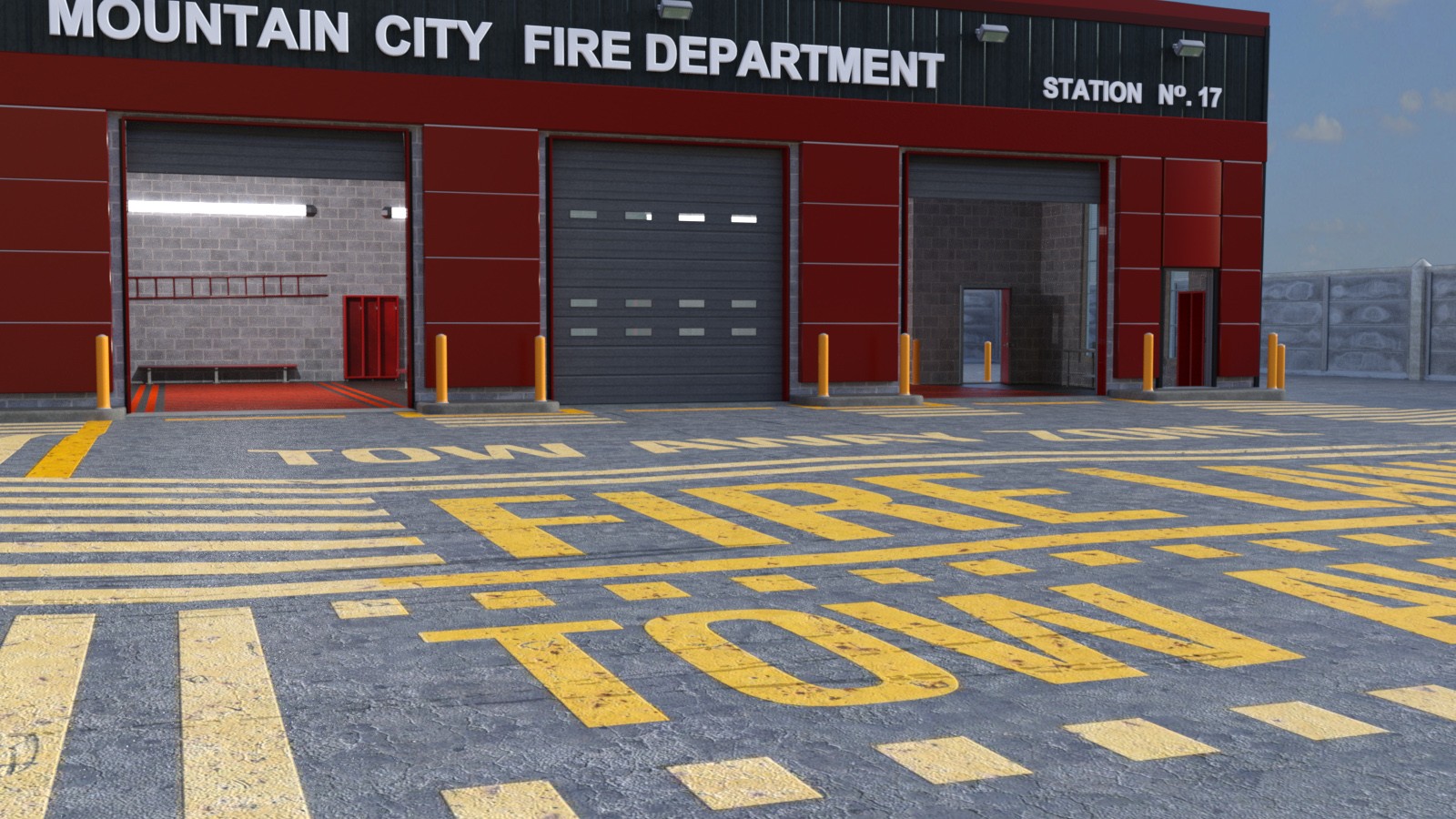 1stBastion FireHouse Station by N/A