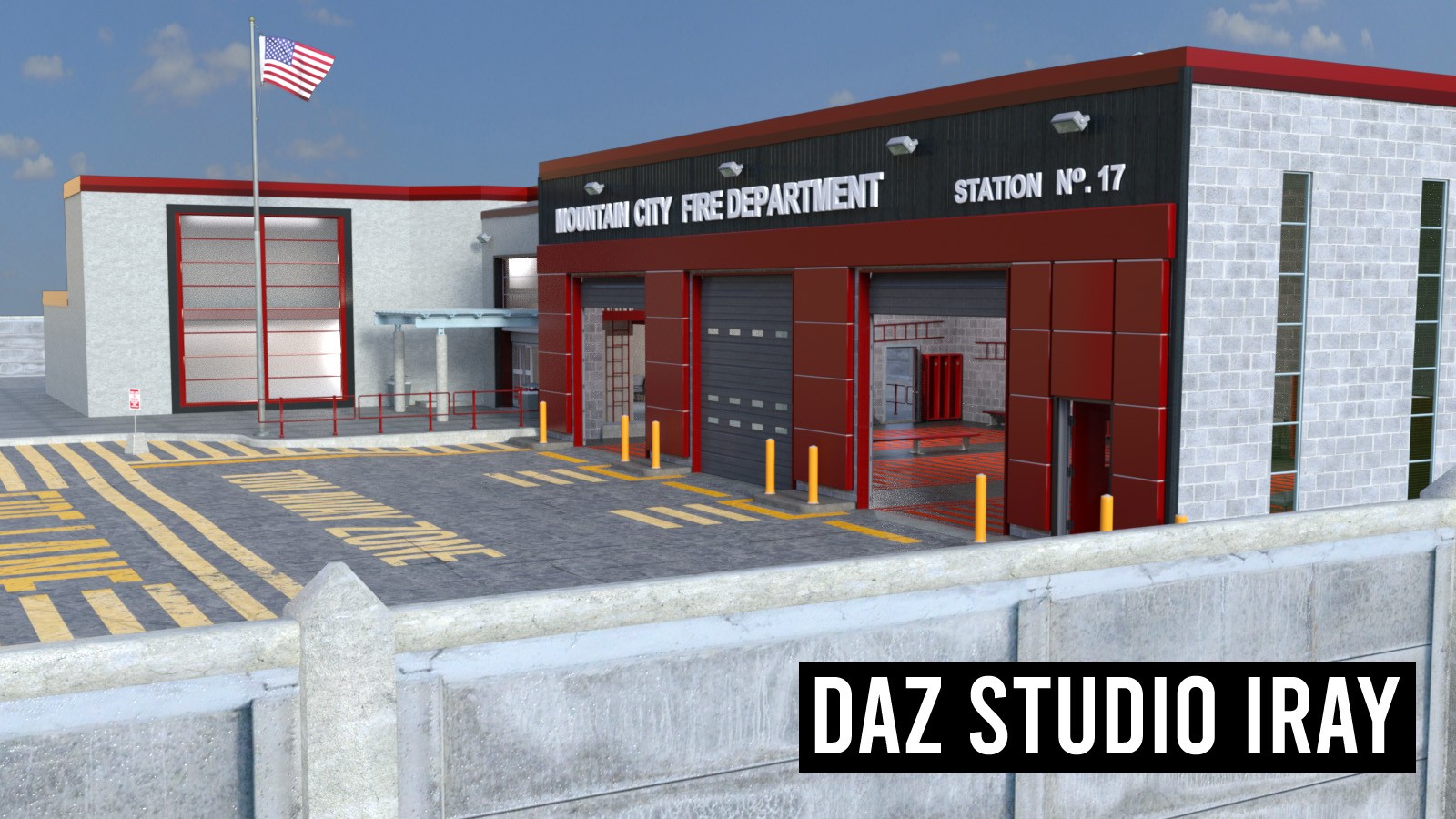 1stBastion FireHouse Station by N/A