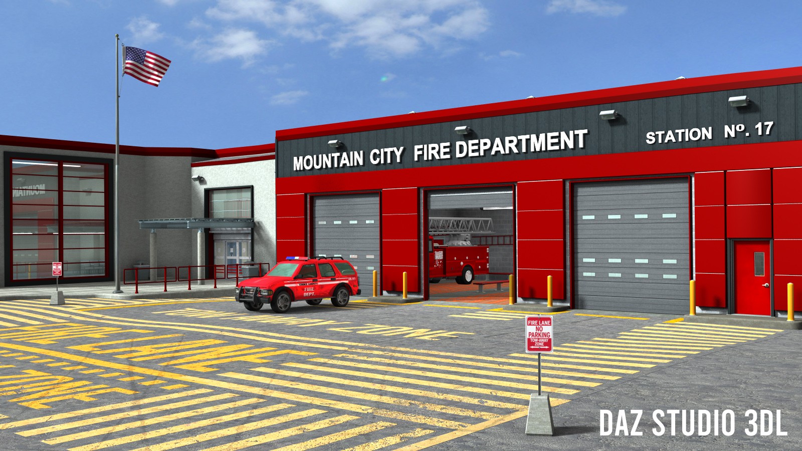 1stBastion FireHouse Station by N/A