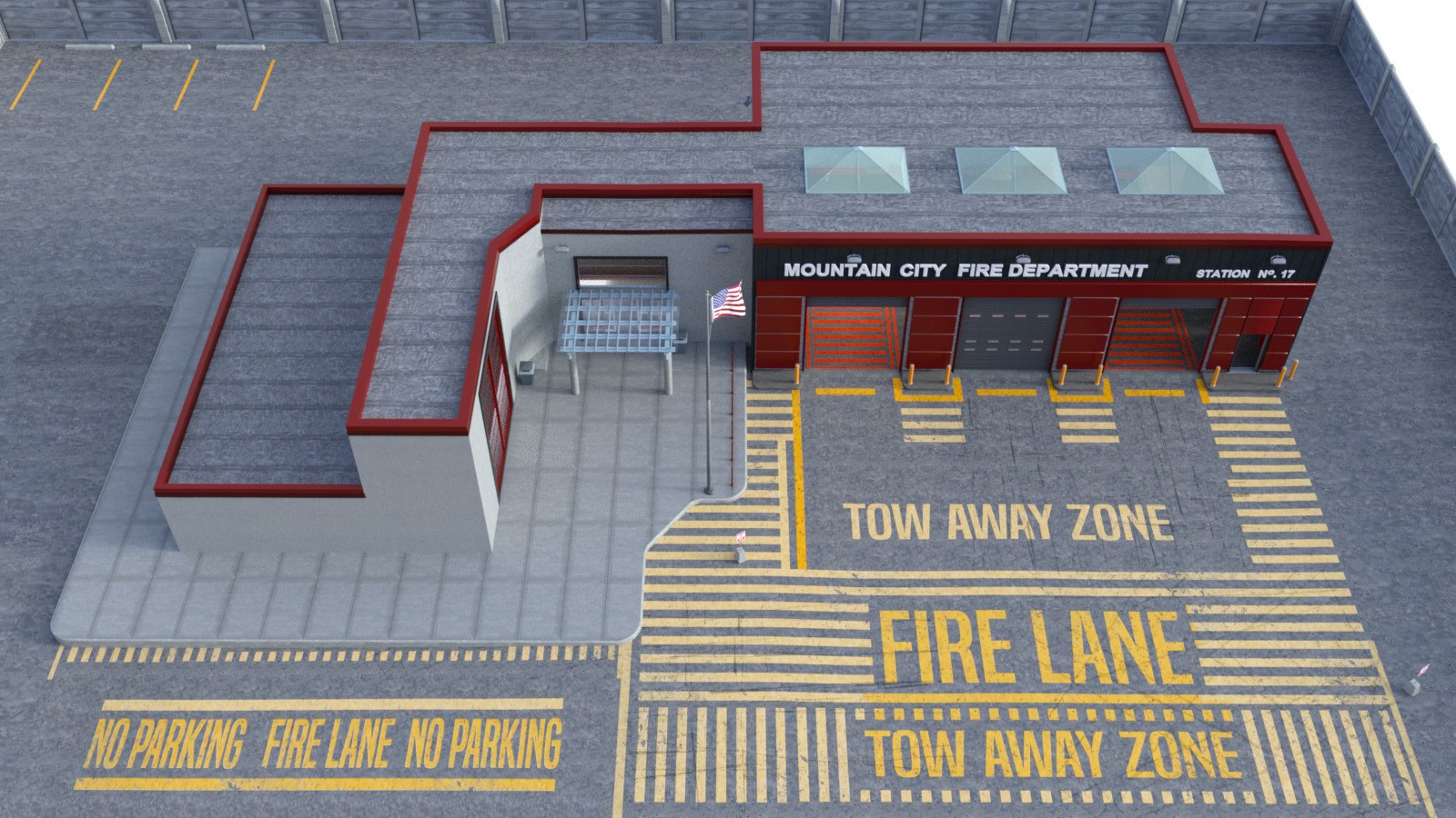 1stBastion FireHouse Station by N/A
