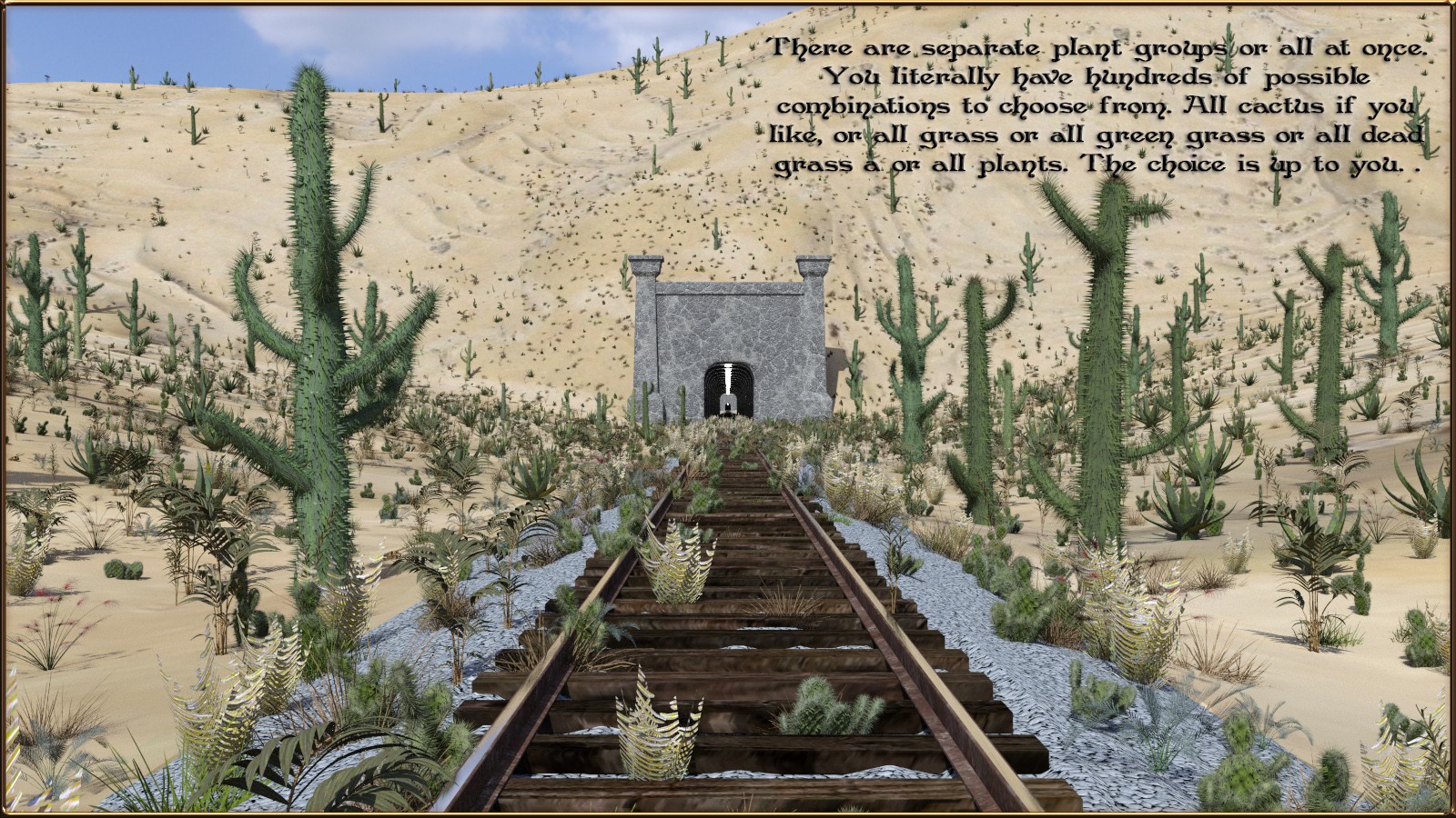 Steam Train Desert by N/A