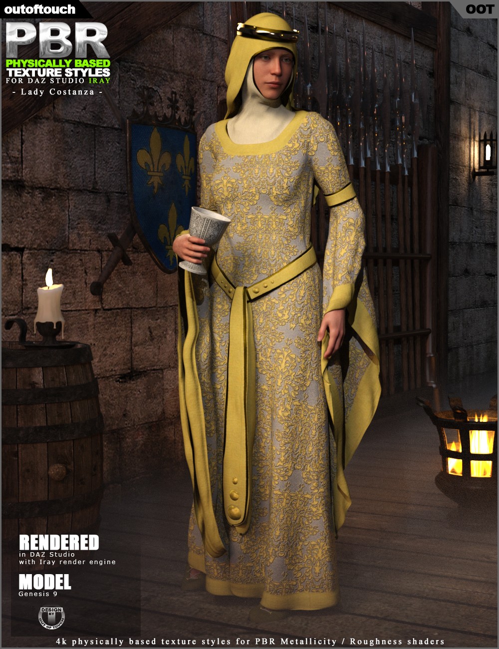 OOT PBR Texture Styles for Lady Costanza by N/A