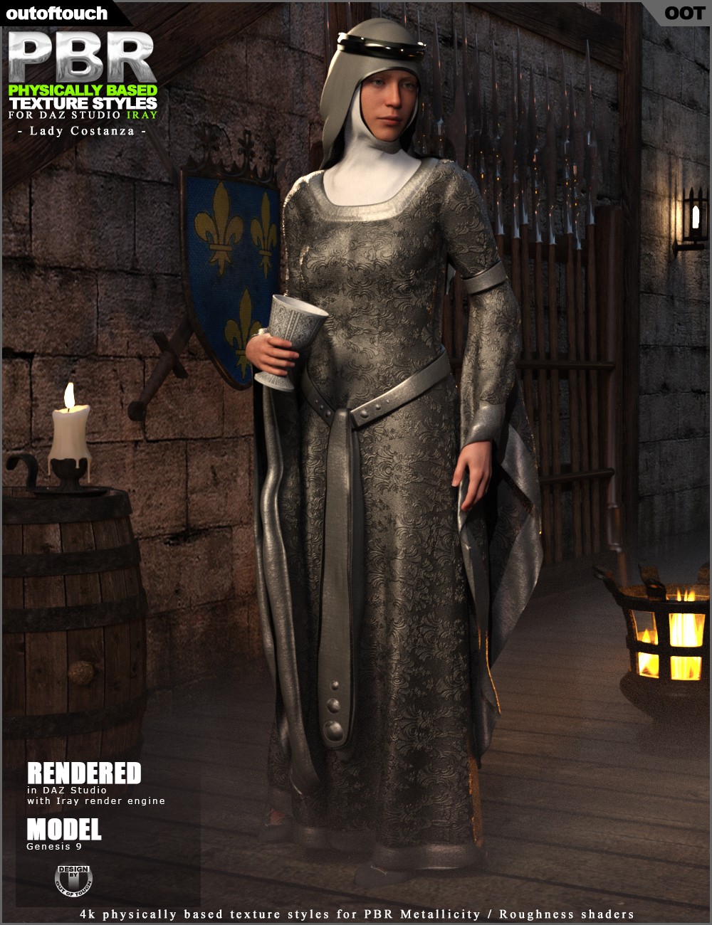 OOT PBR Texture Styles for Lady Costanza by N/A