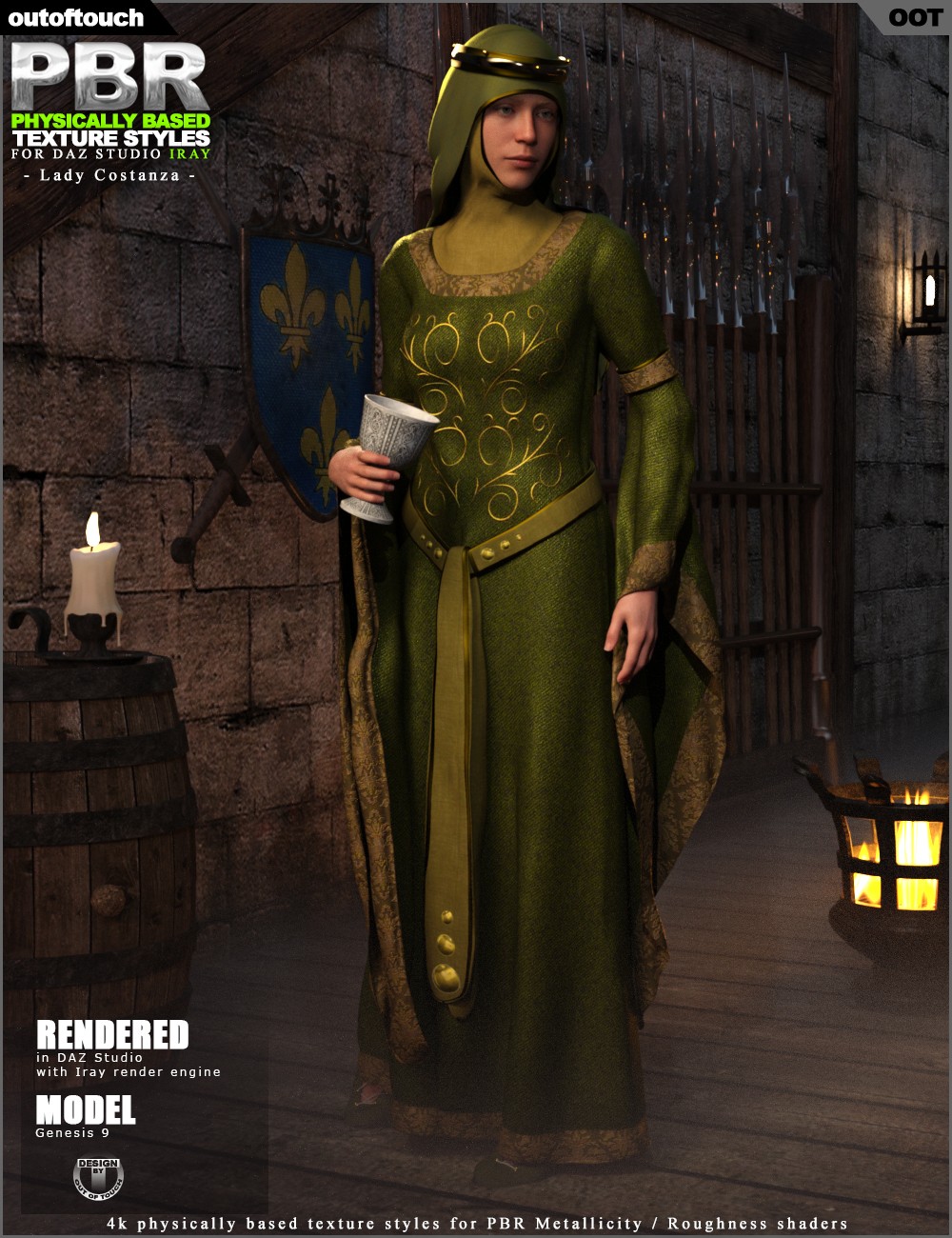OOT PBR Texture Styles for Lady Costanza by N/A