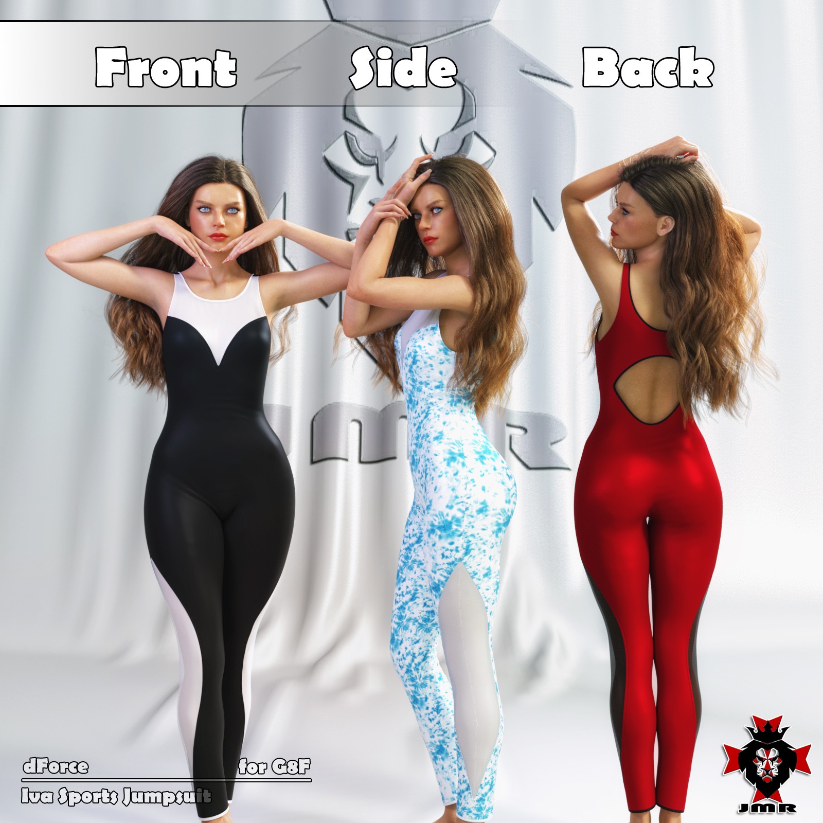 JMR dForce Iva Sports Jumpsuit for G8F by N/A