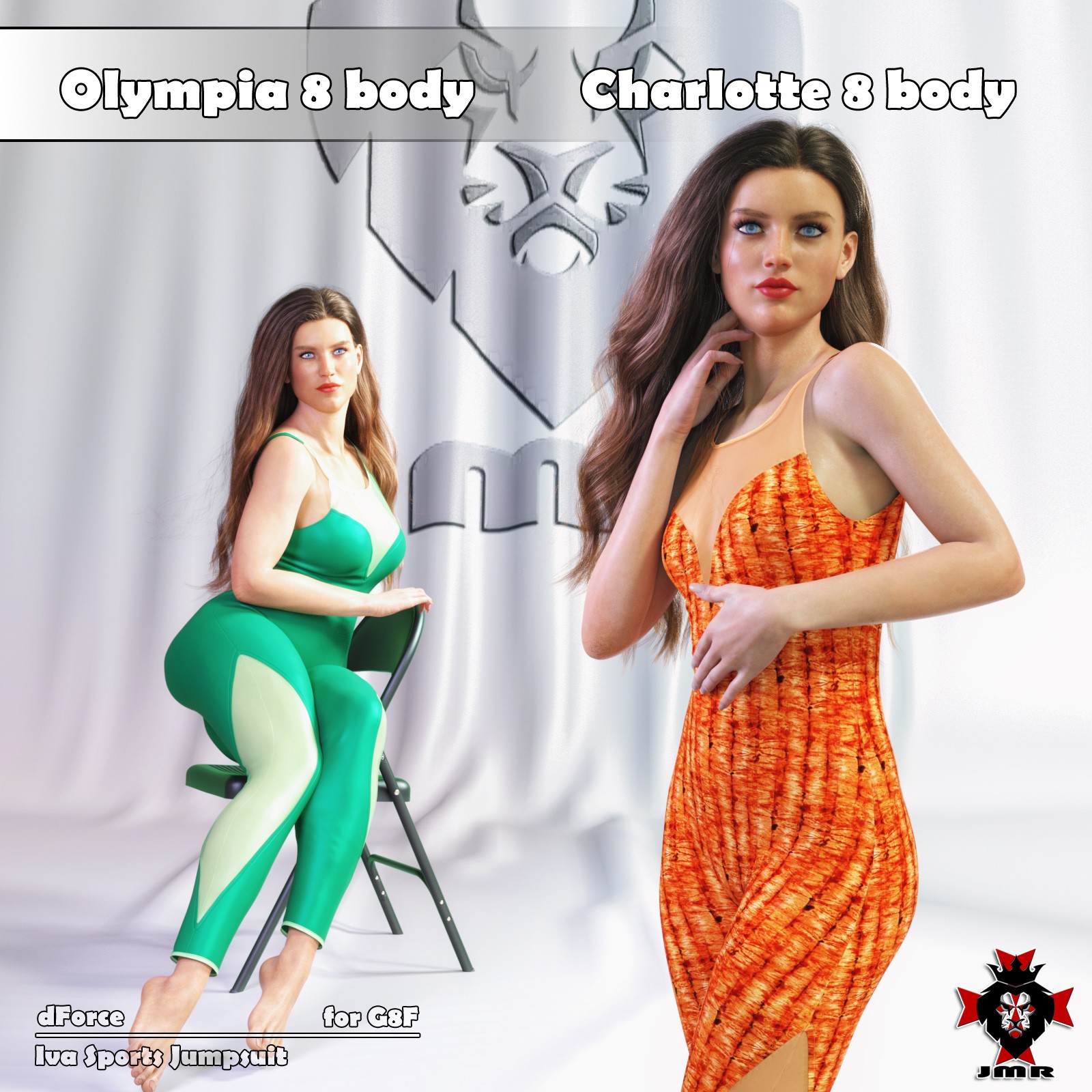 JMR dForce Iva Sports Jumpsuit for G8F by N/A