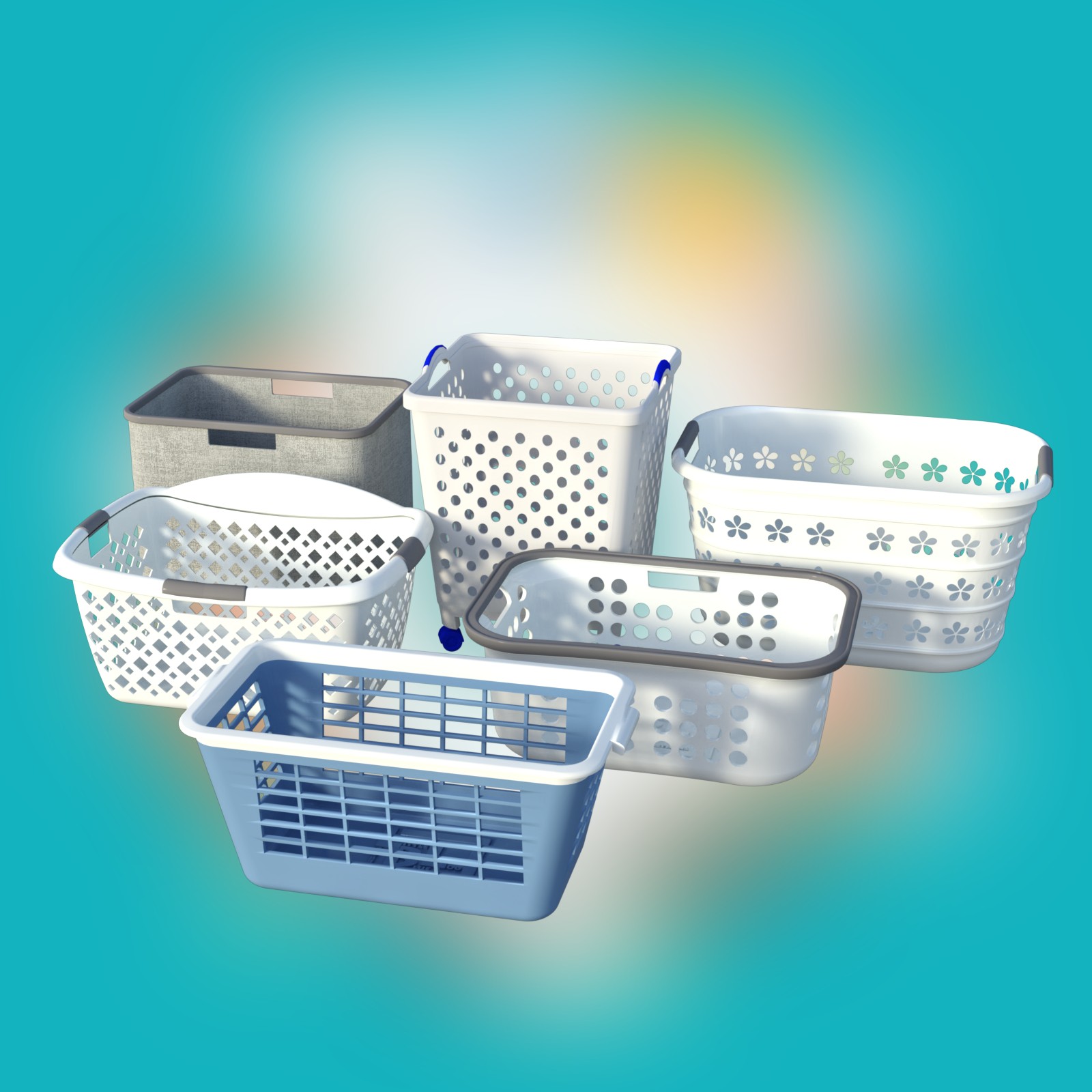 Laundry Basket by N/A