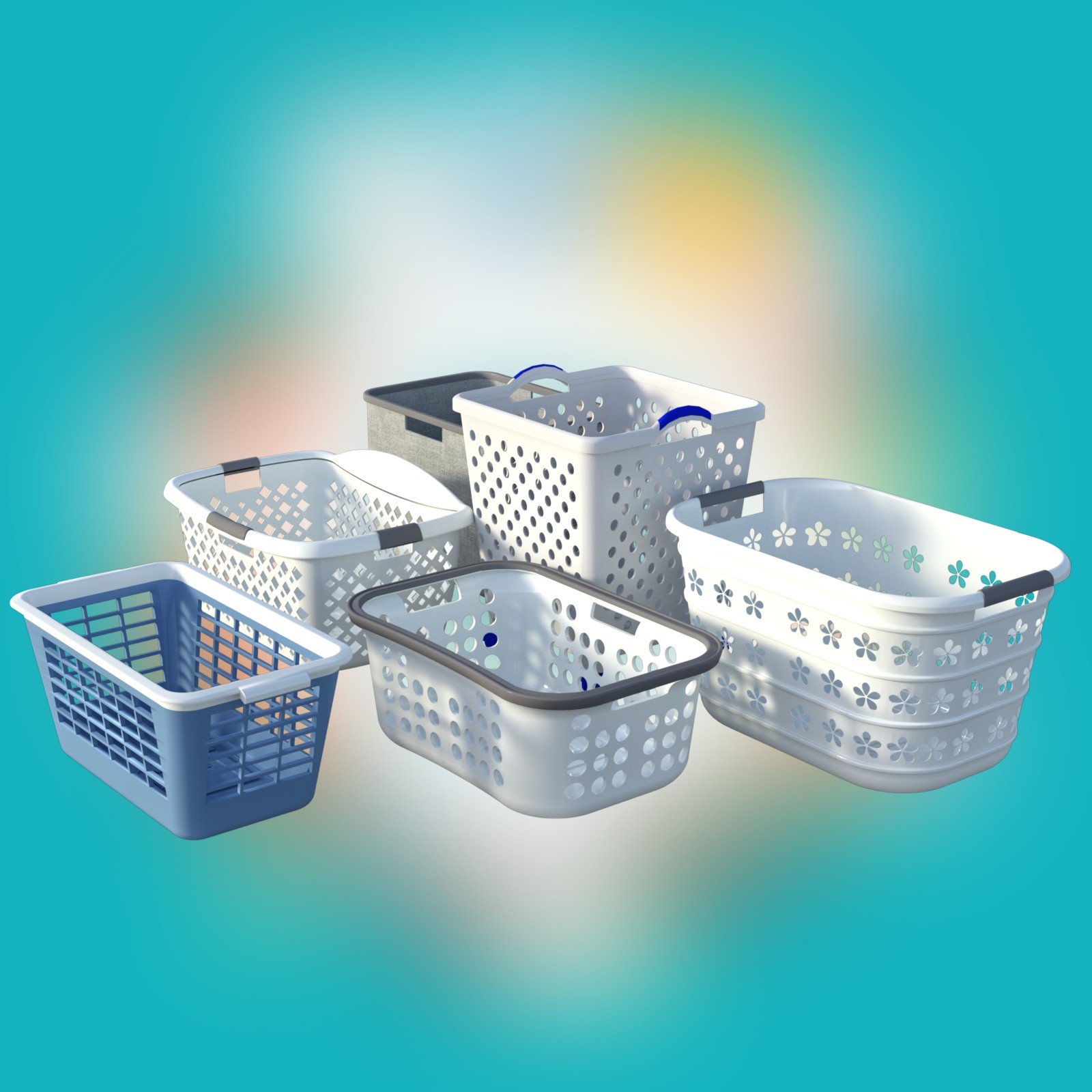 Laundry Basket by N/A