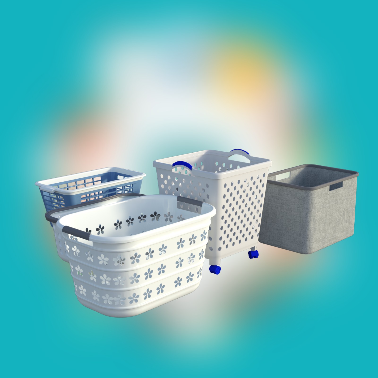 Laundry Basket by N/A
