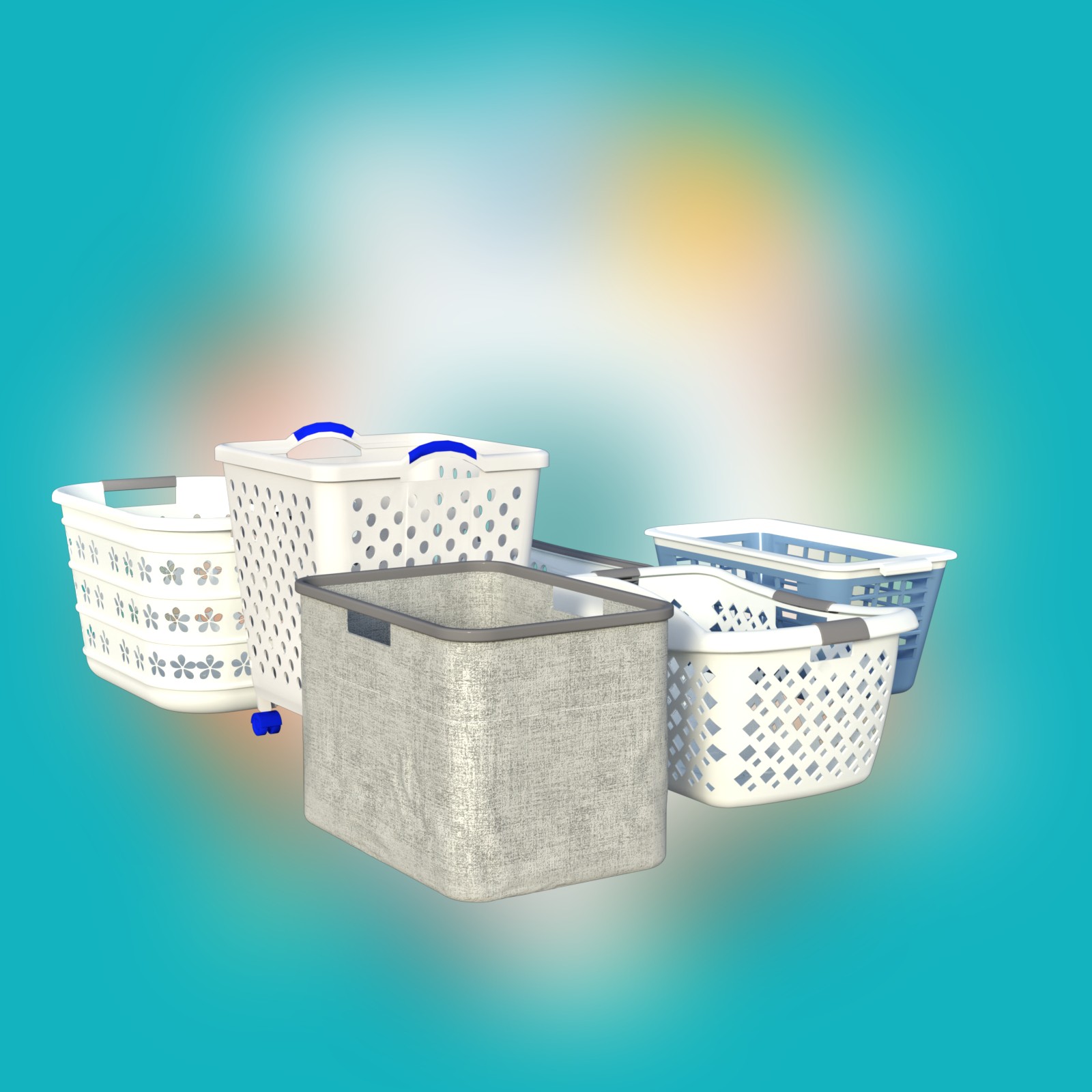 Laundry Basket by N/A