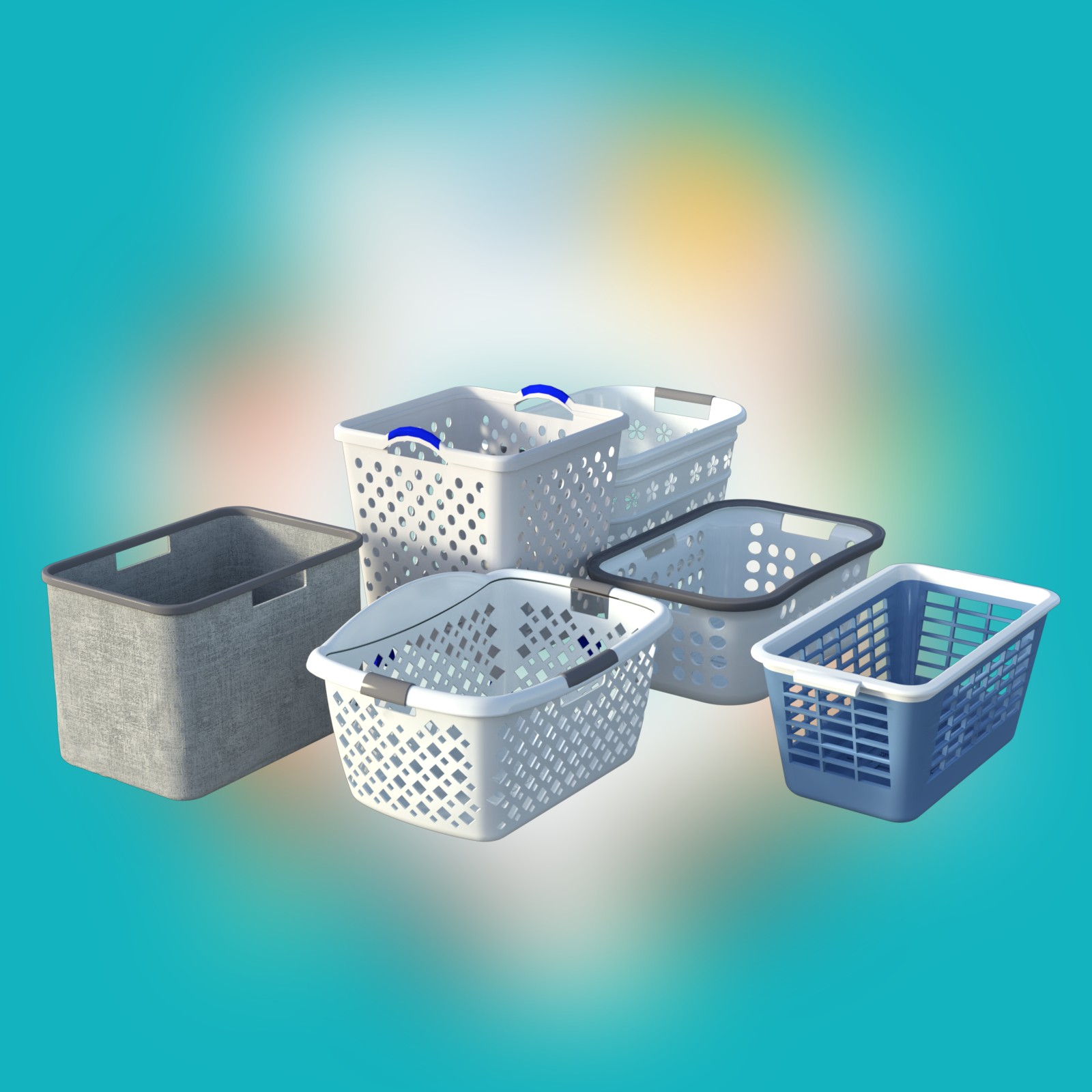 Laundry Basket by N/A