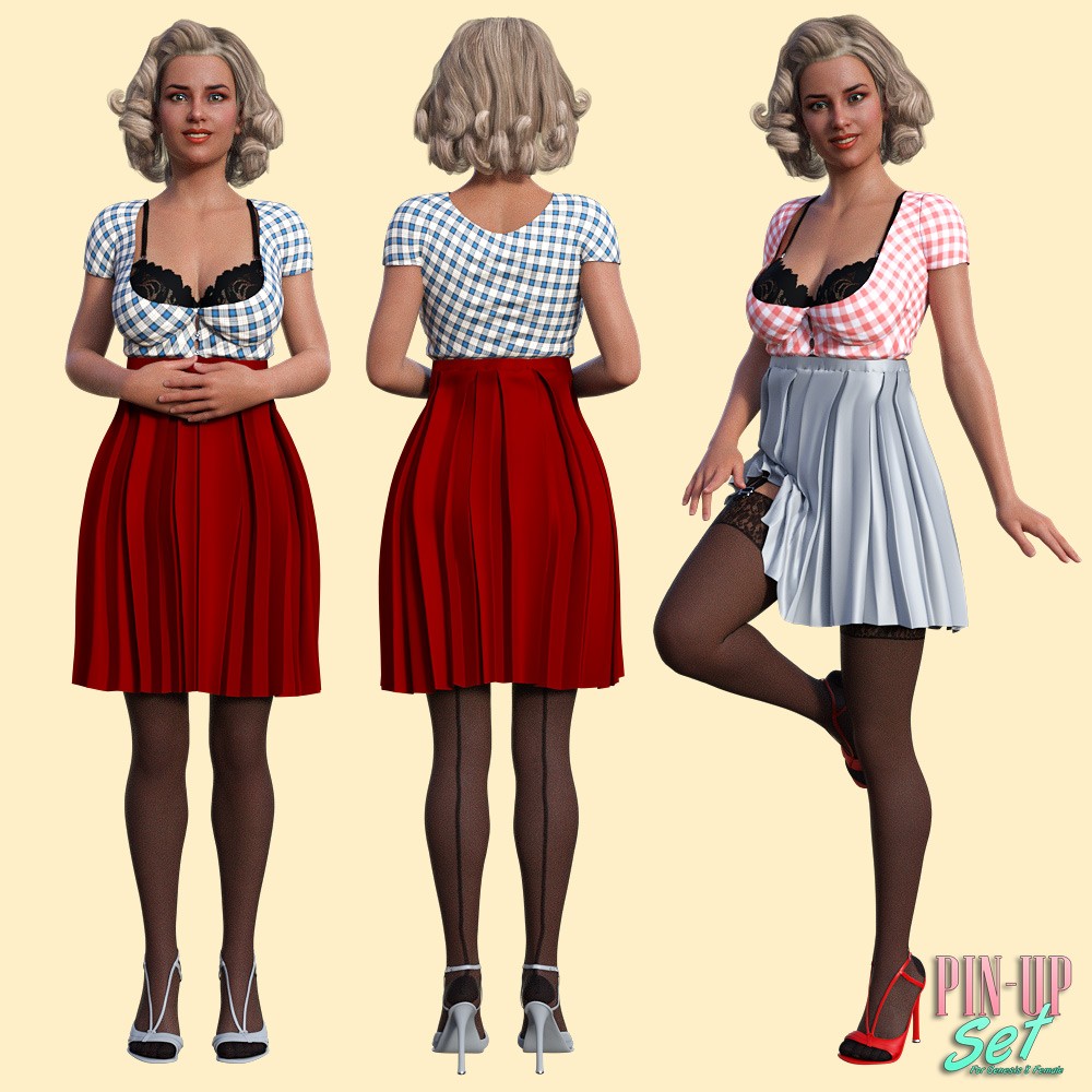 Pin-Up Set for G8F by N/A