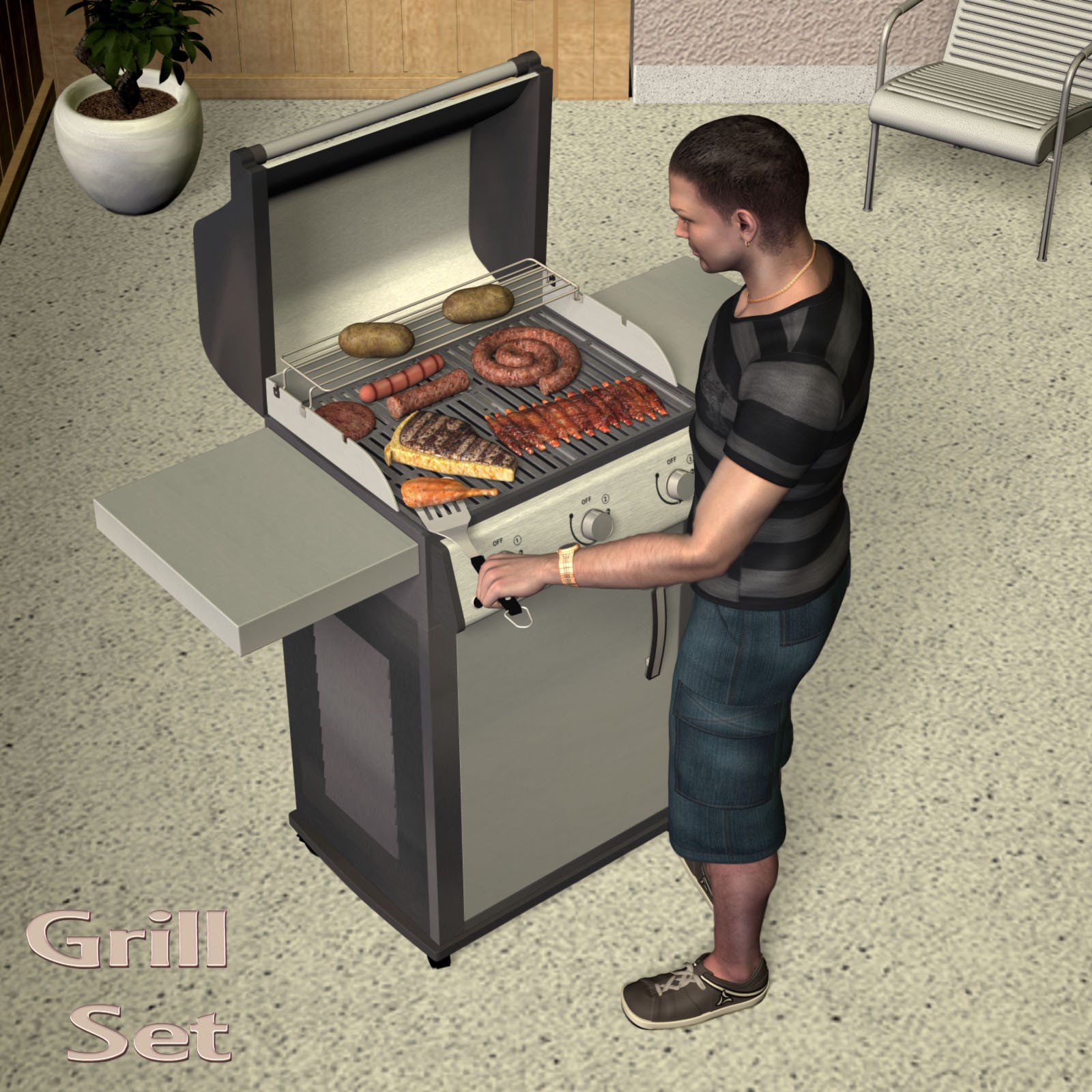 The Grill Set by N/A